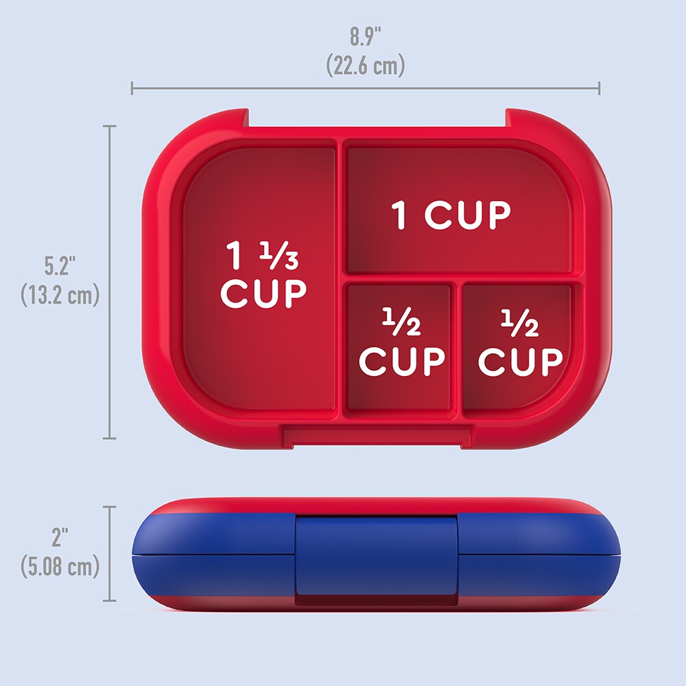 Bentgo Chill Lunch Box - Red/Royal
