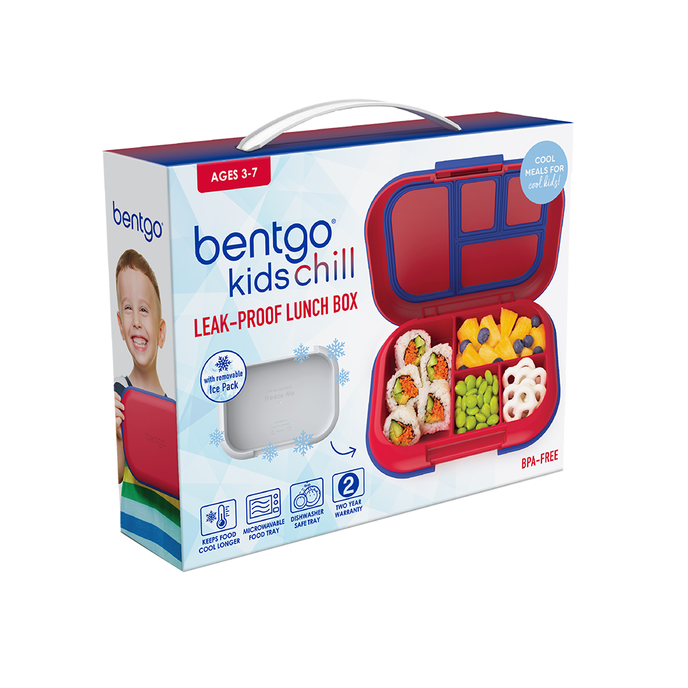 Bentgo Chill Lunch Box - Red/Royal
