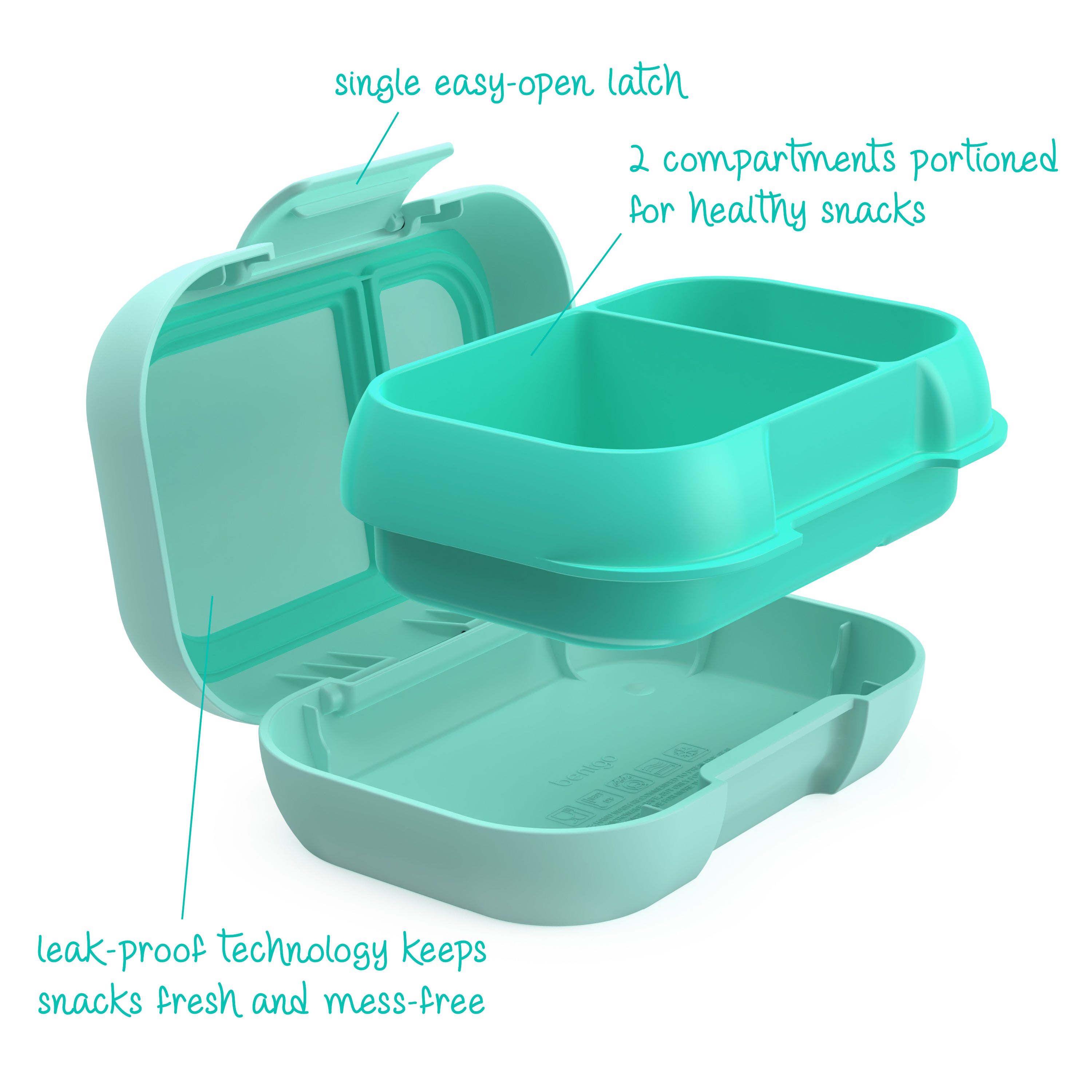 Bentgo Snack Container - Aqua