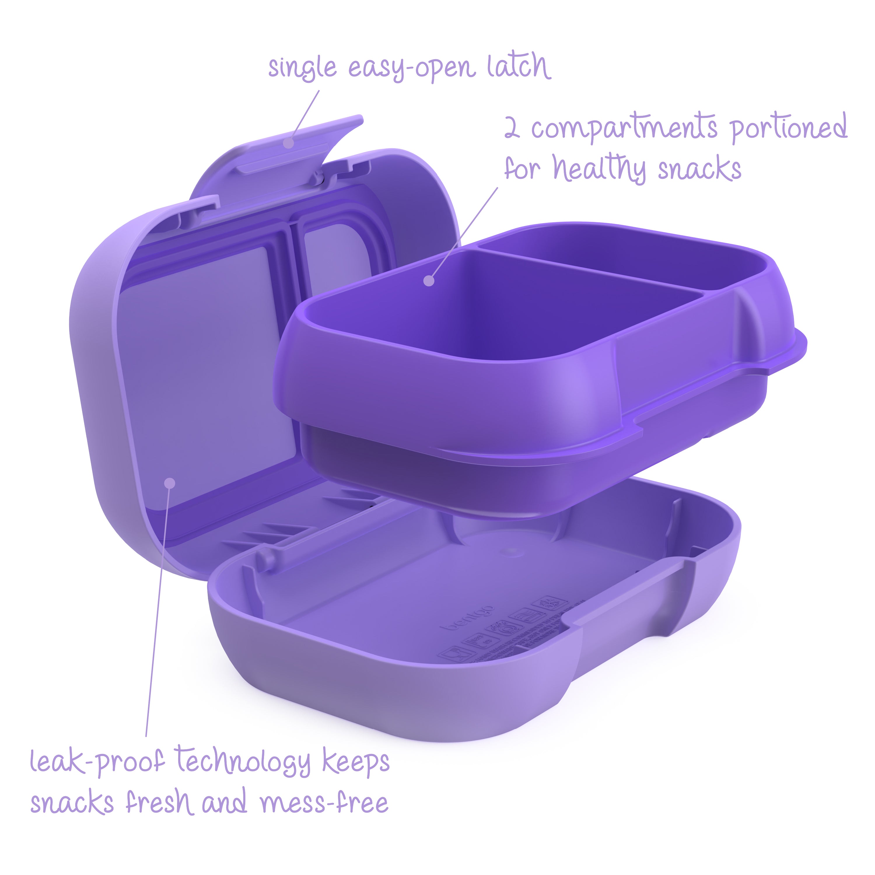 Bentgo Snack Container - Purple