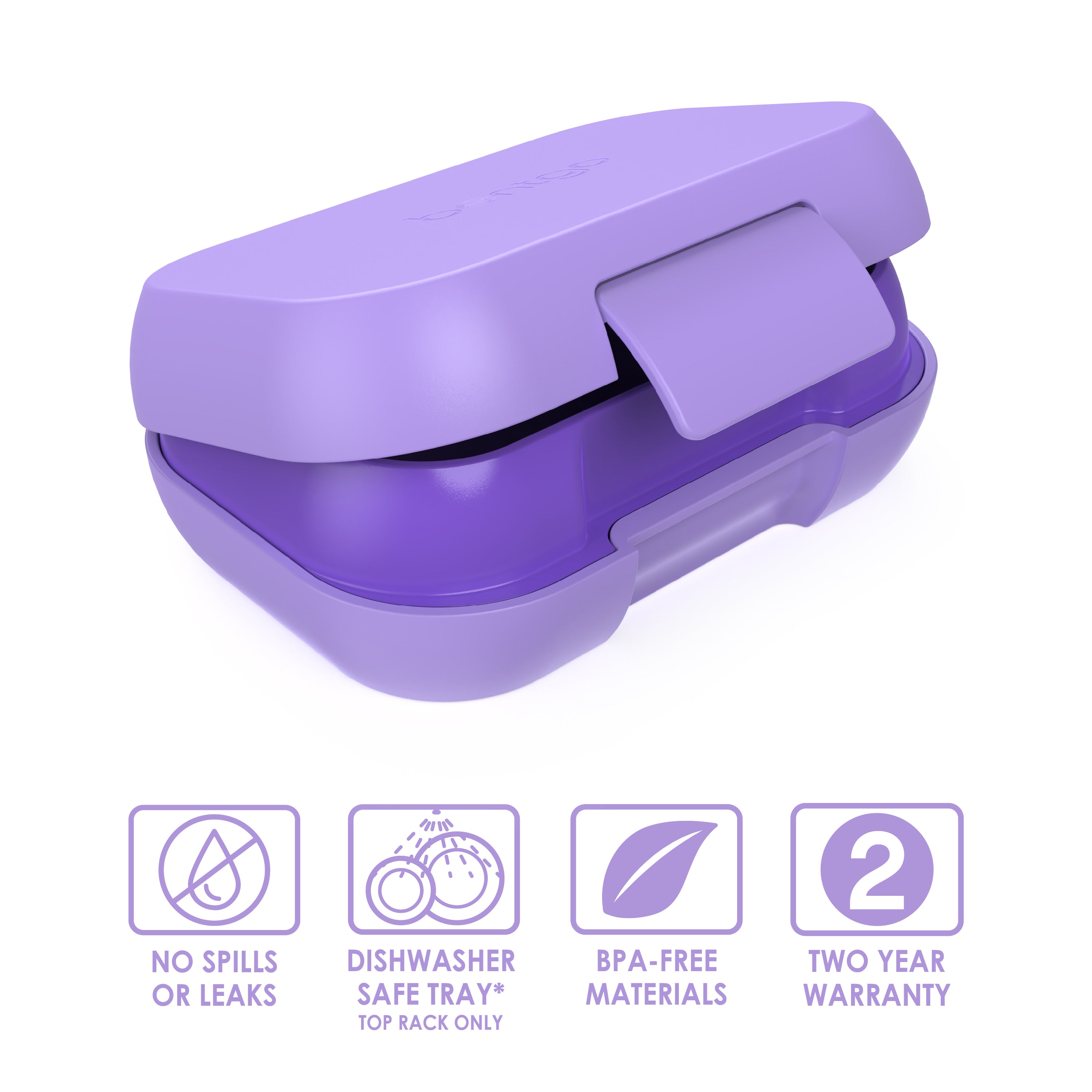 Bentgo Snack Container - Purple