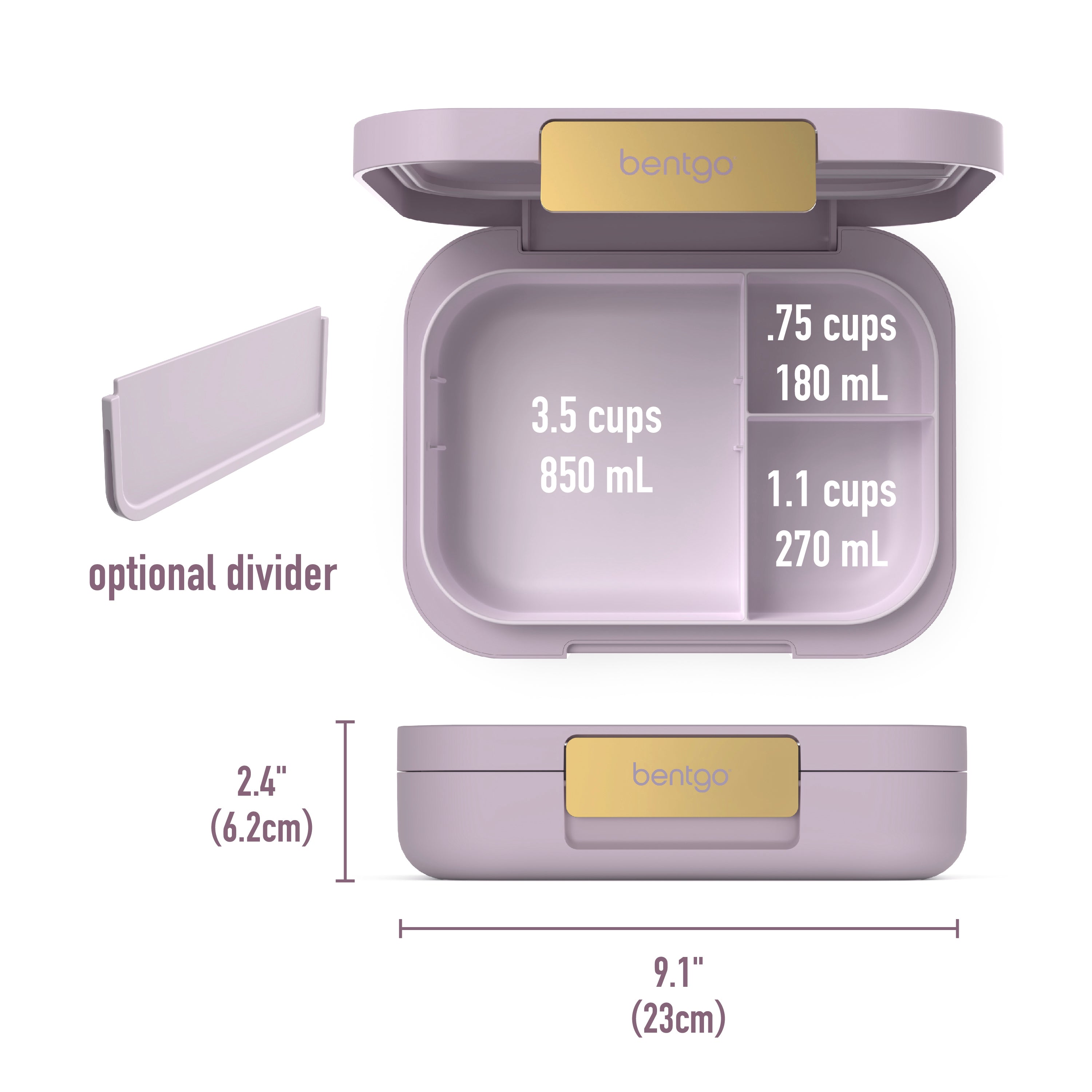 Bentgo Modern Lunch Box - Orchid