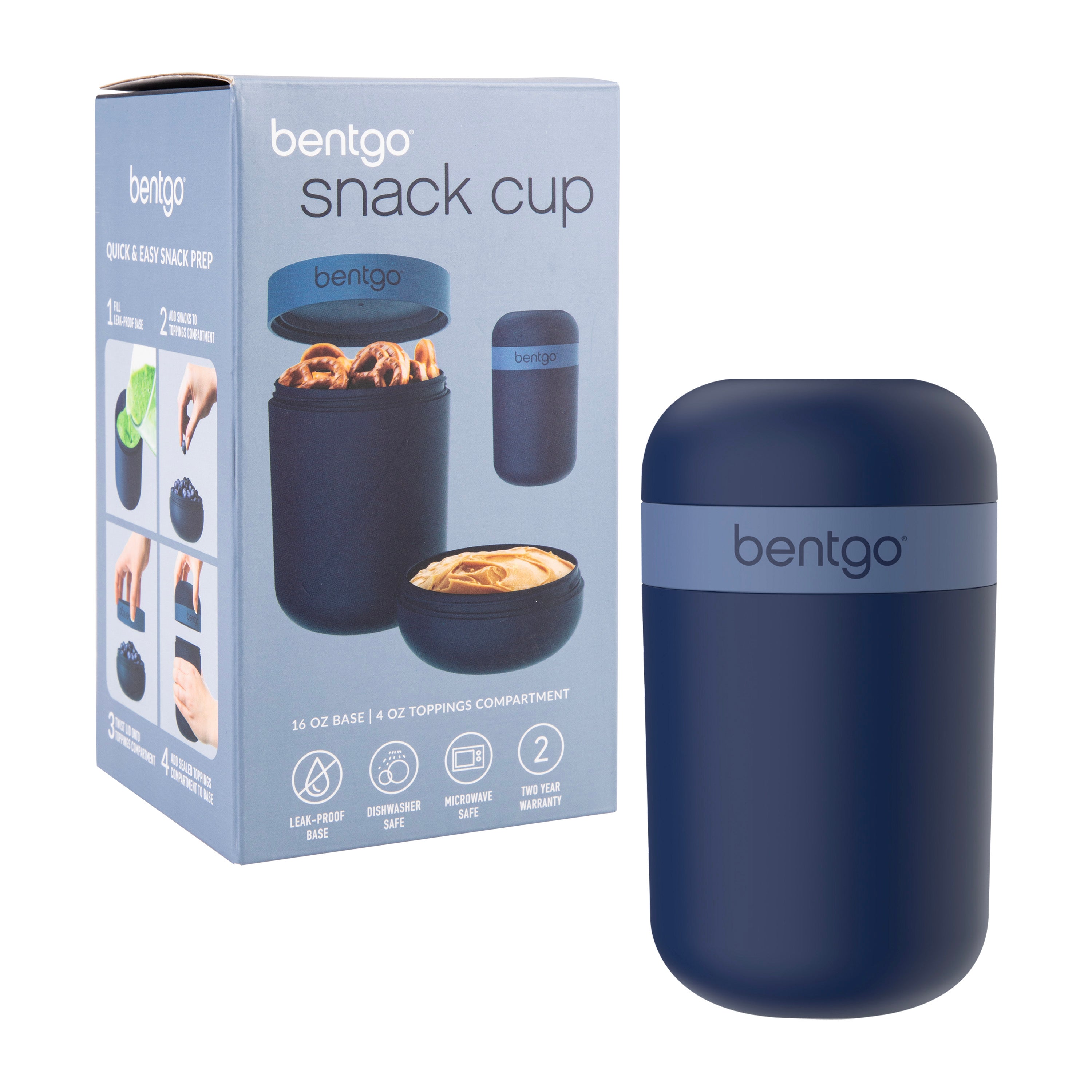 Bentgo Snack Cup 590ml - Navy