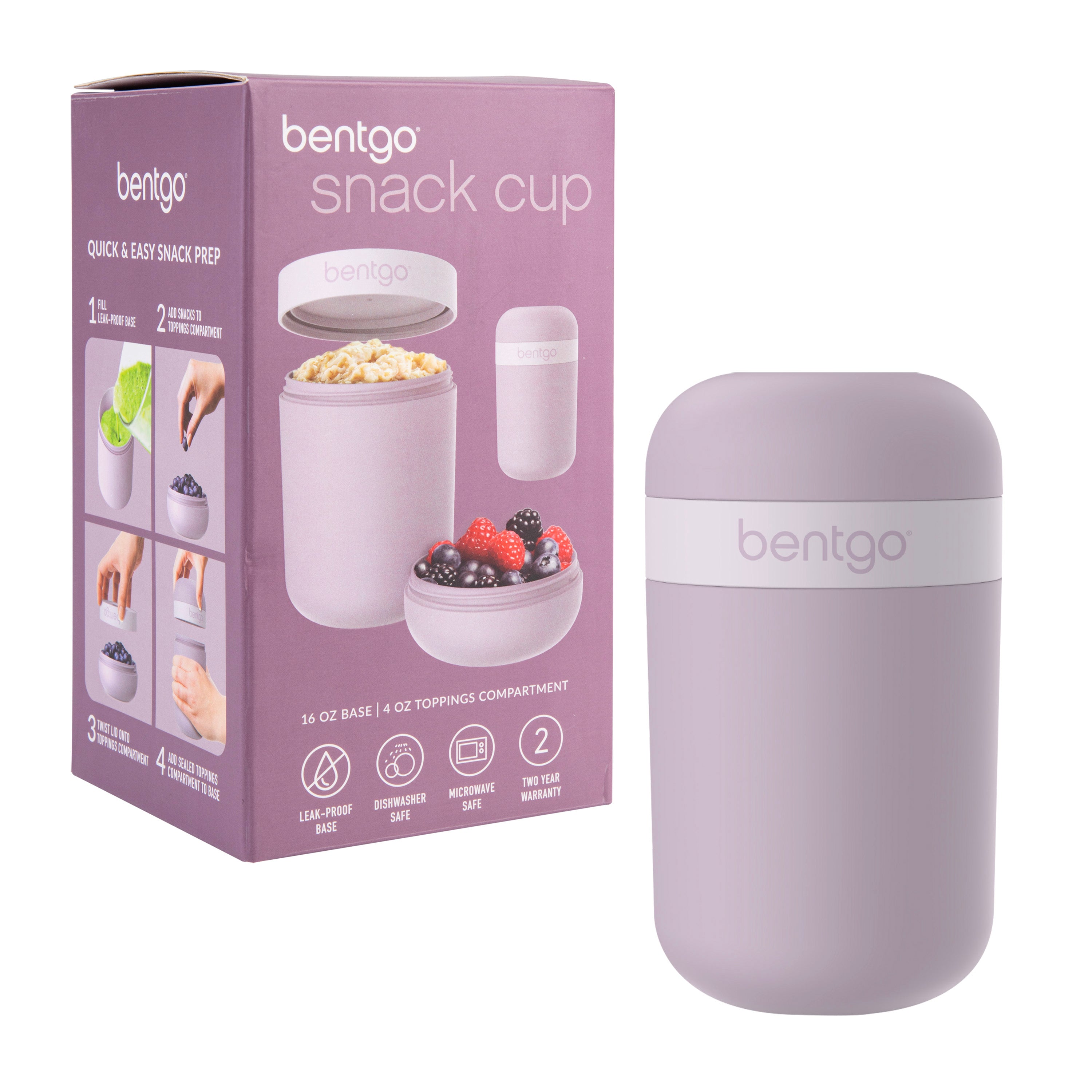 Bentgo Snack Cup 590ml - Orchid