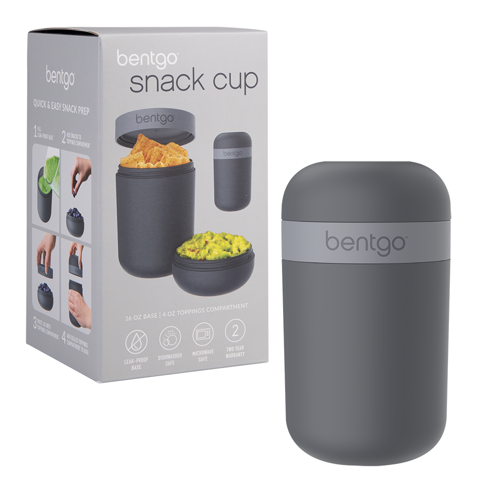 Bentgo Snack Cup 590ml - Dark Grey