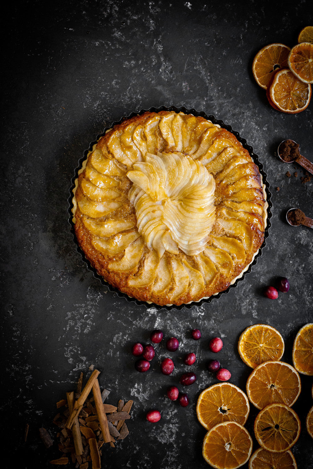 MasterCraft Crusty Bake Fluted Round Flan & Quiche Tin 30cm