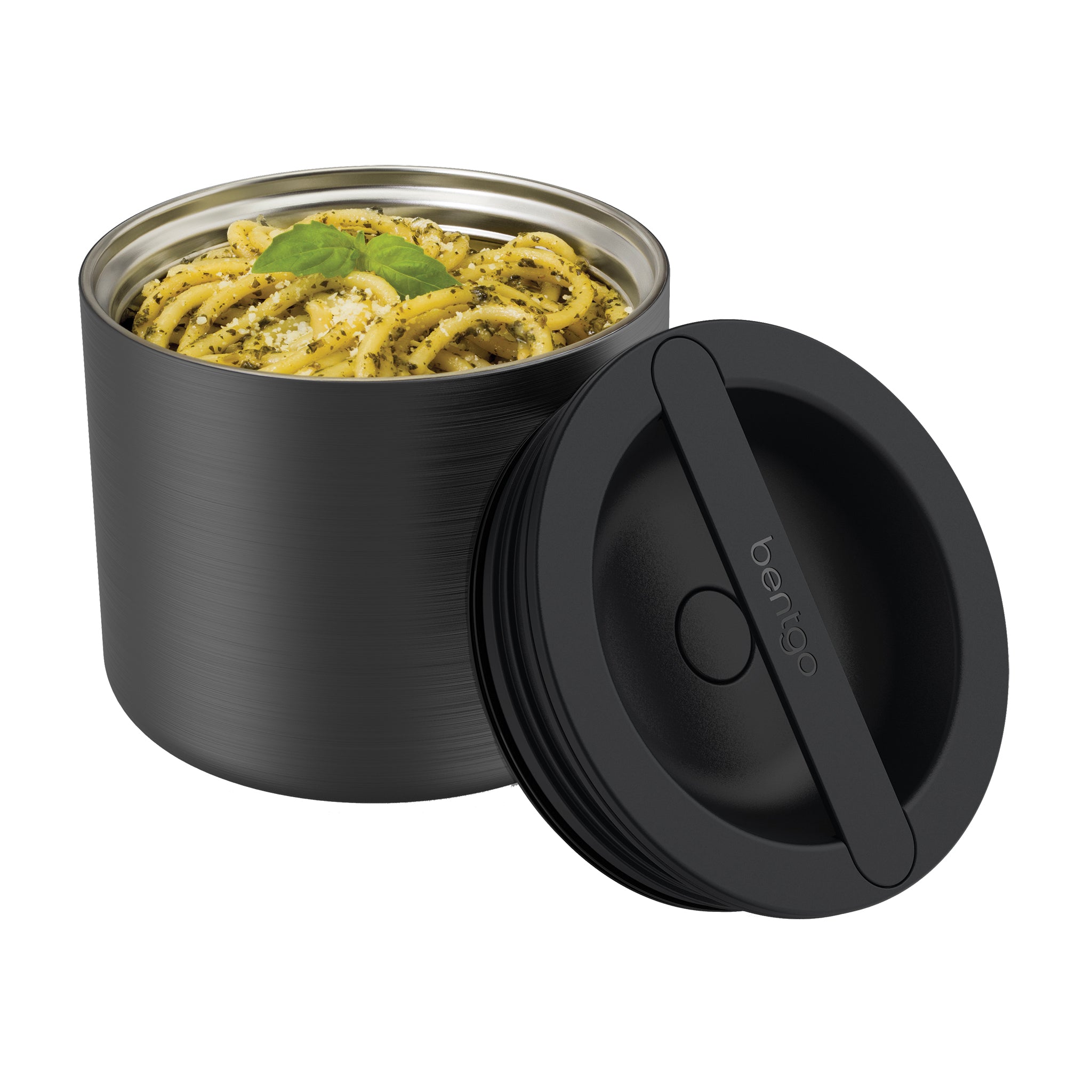Bentgo S/S Insulated Food Container 560ml - Carbon Black