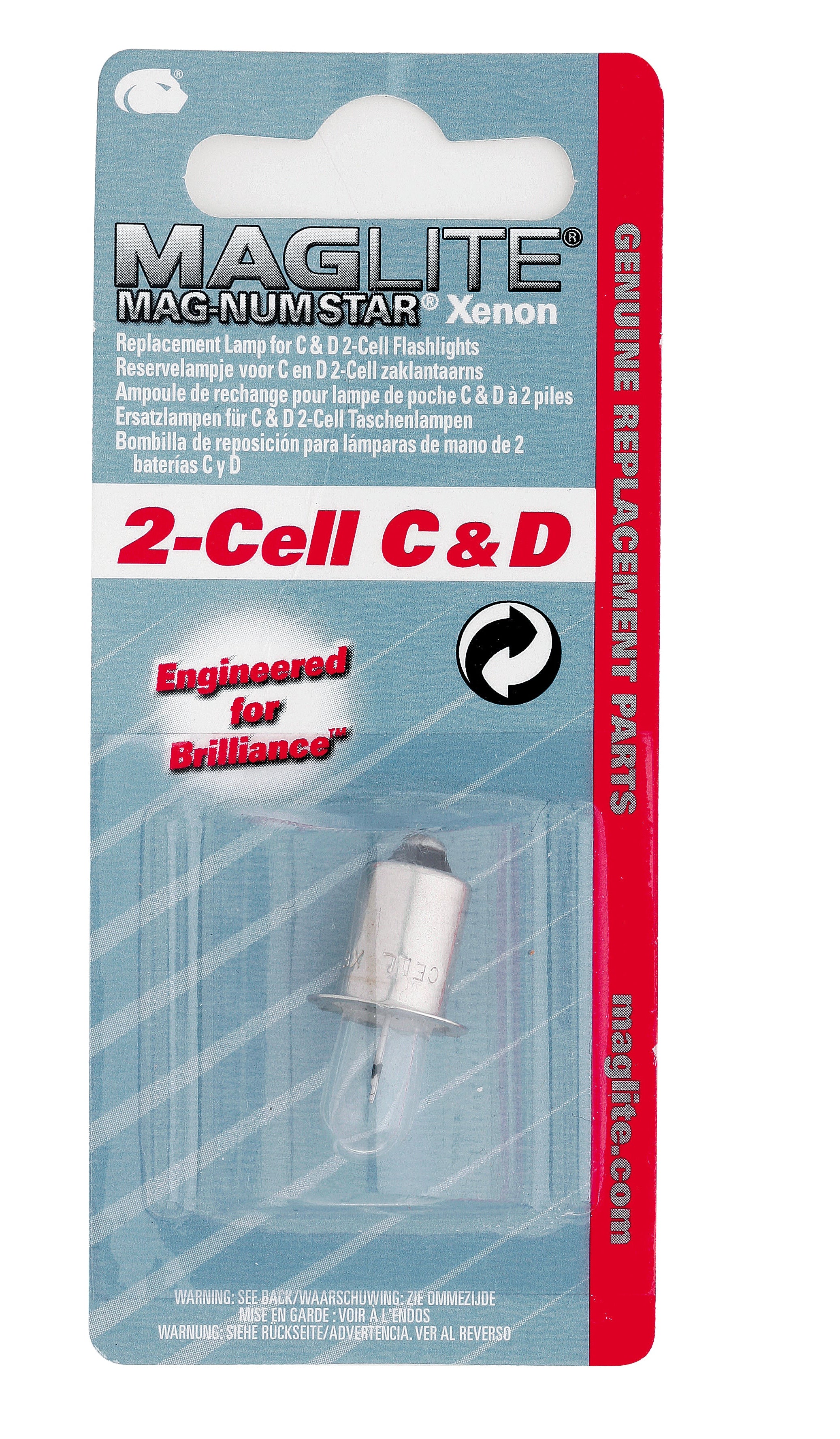 Maglite 2 Cell C/D Xenon Bulb