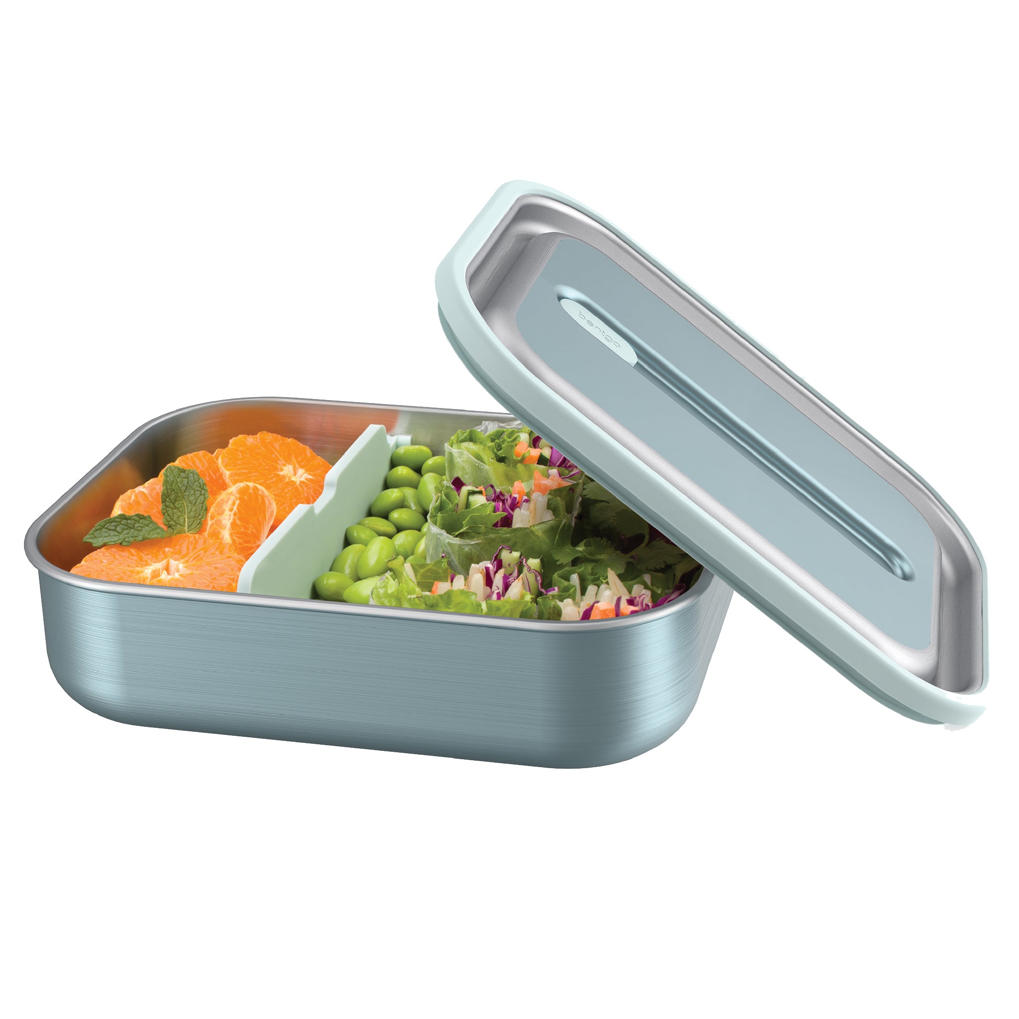 Bentgo Microsteel Lunch Box 5 Cup/1200ml - Aqua