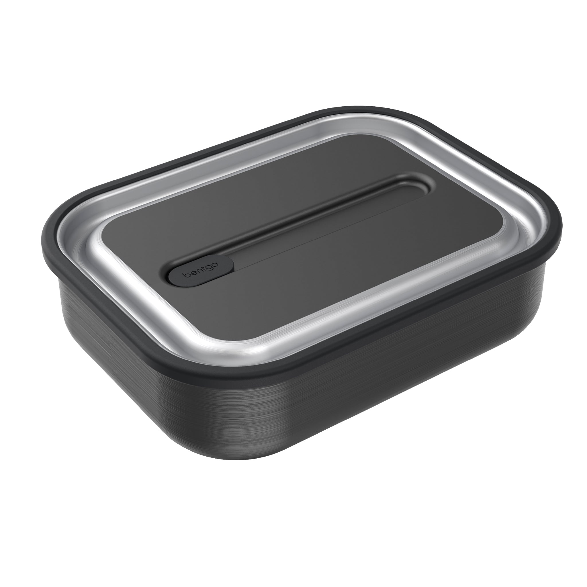 Bentgo Microsteel Lunch Box 5 Cup/1200ml - Carbon Black