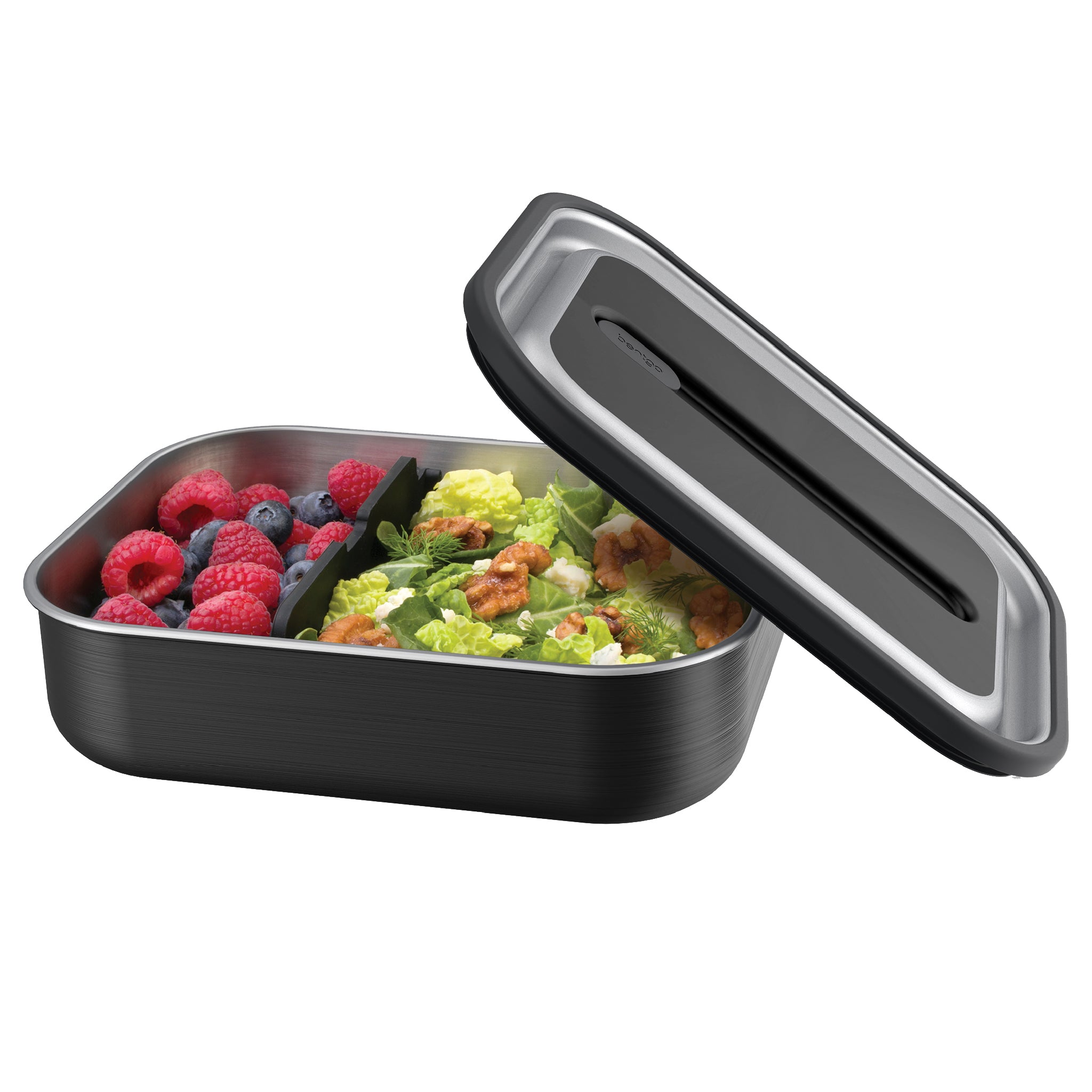 Bentgo Microsteel Lunch Box 5 Cup/1200ml - Carbon Black