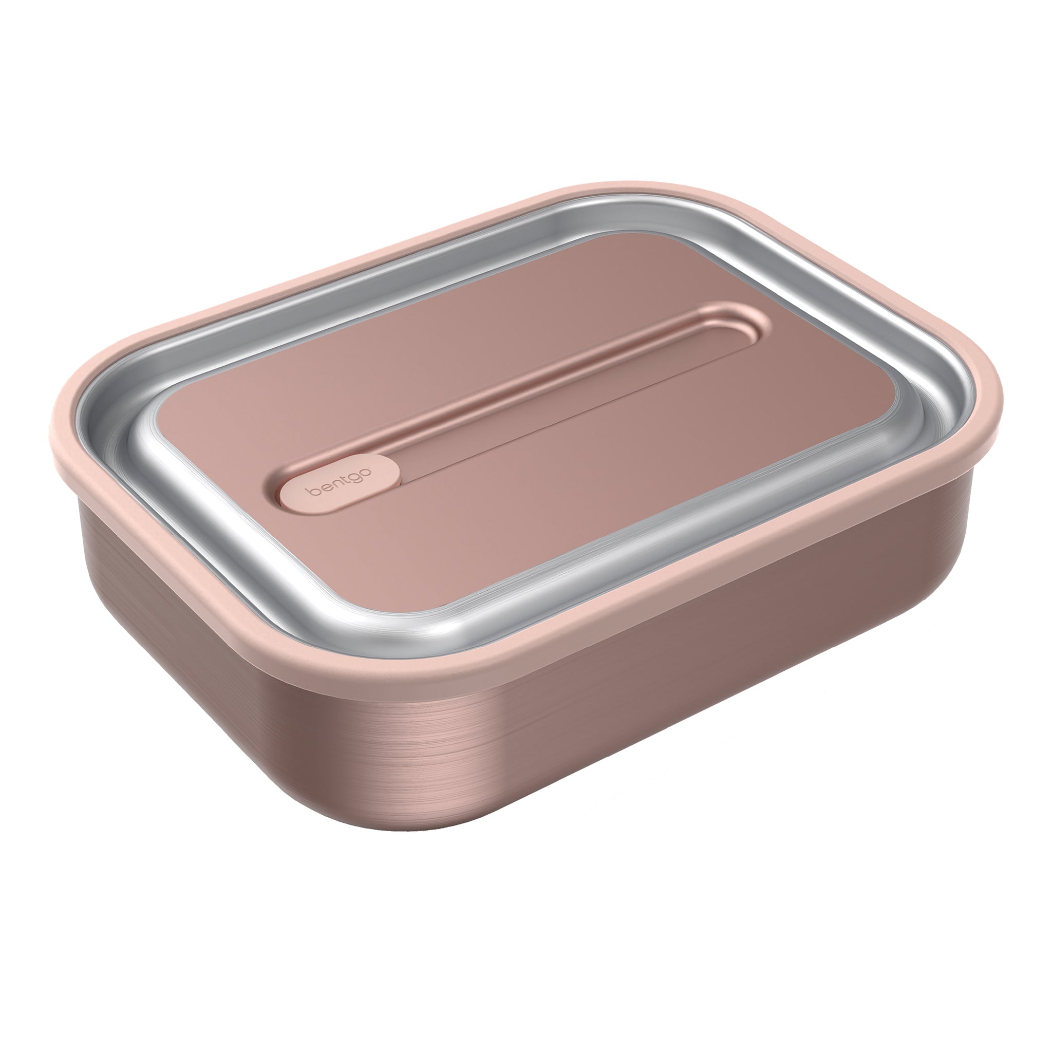 Bentgo Microsteel Lunch Box 5 Cup/1200ml - Rose Gold