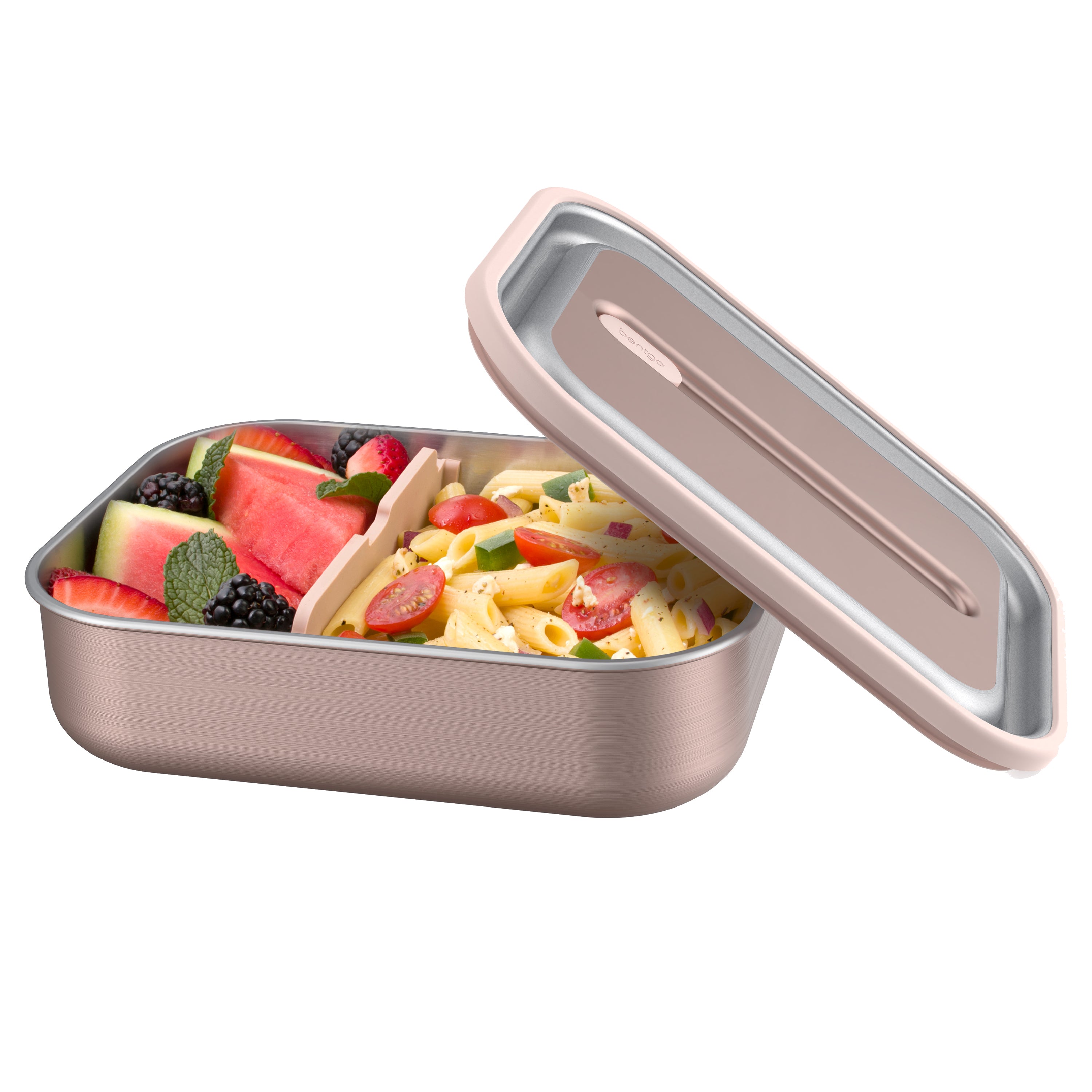 Bentgo Microsteel Lunch Box 5 Cup/1200ml - Rose Gold