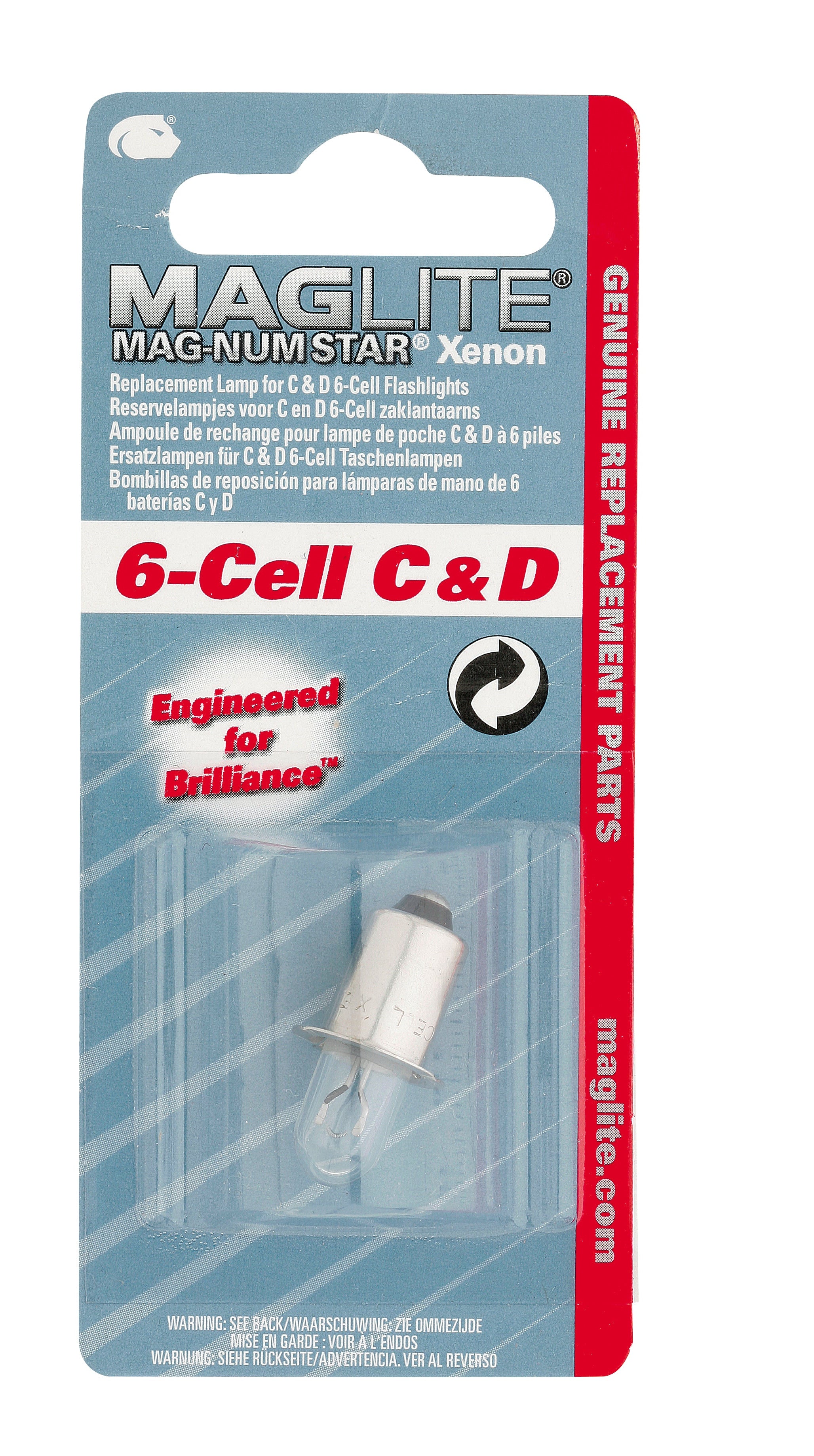 Maglite 6 Cell C/D Xenon Bulb