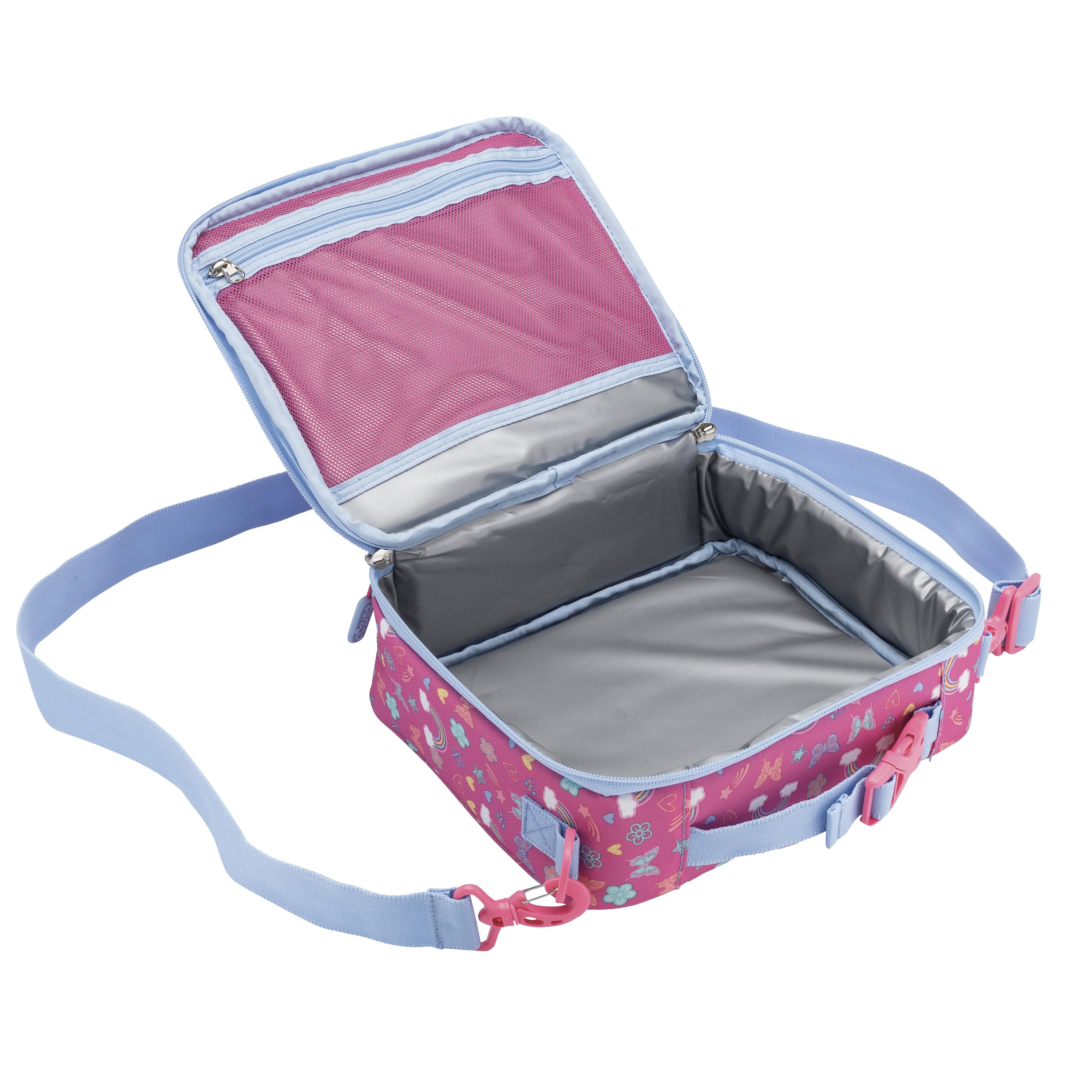 Bentgo Kids Prints Lunch Bag - Rainbows & Butterflies