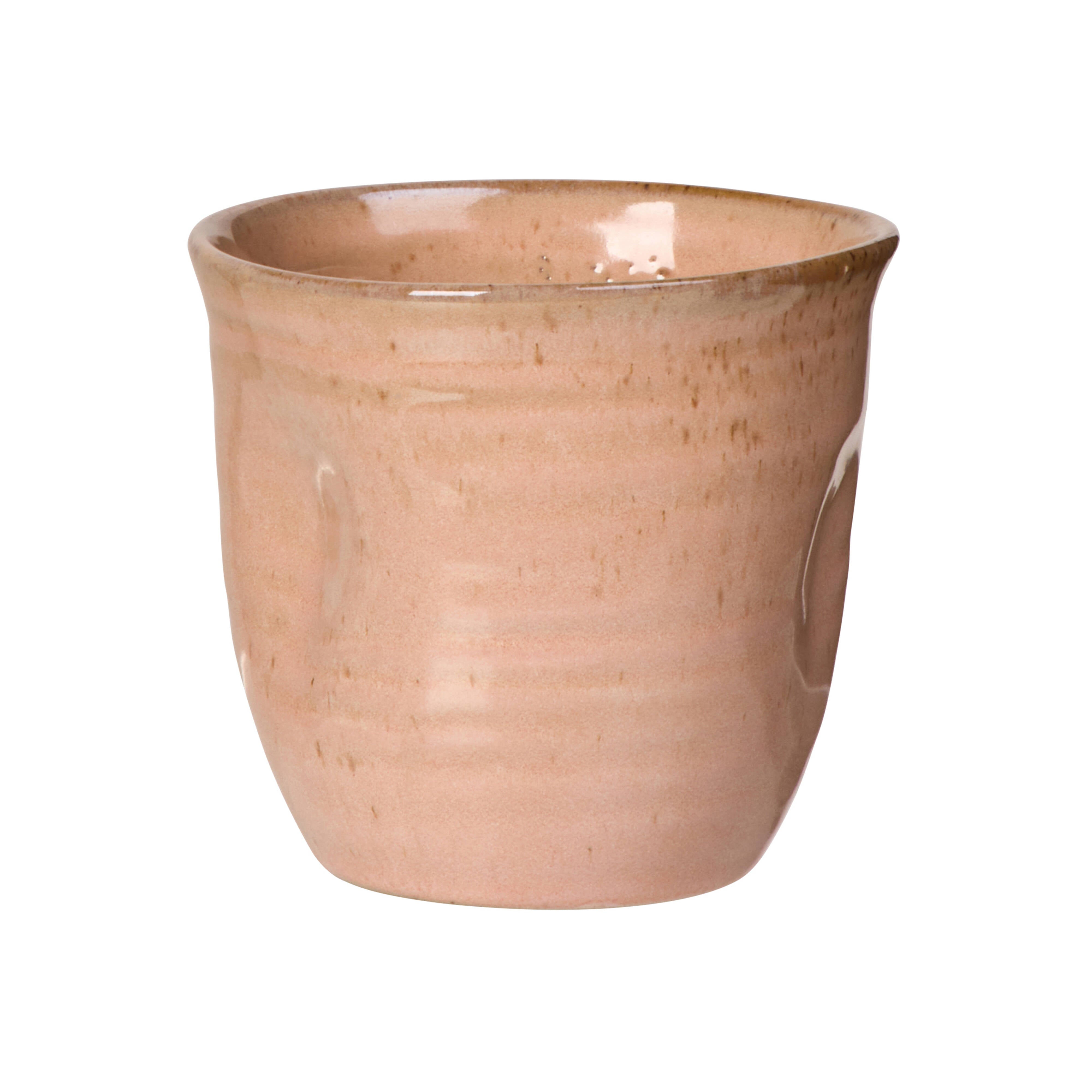 Leaf & Bean Cappuccino Cup Veiled Pink
