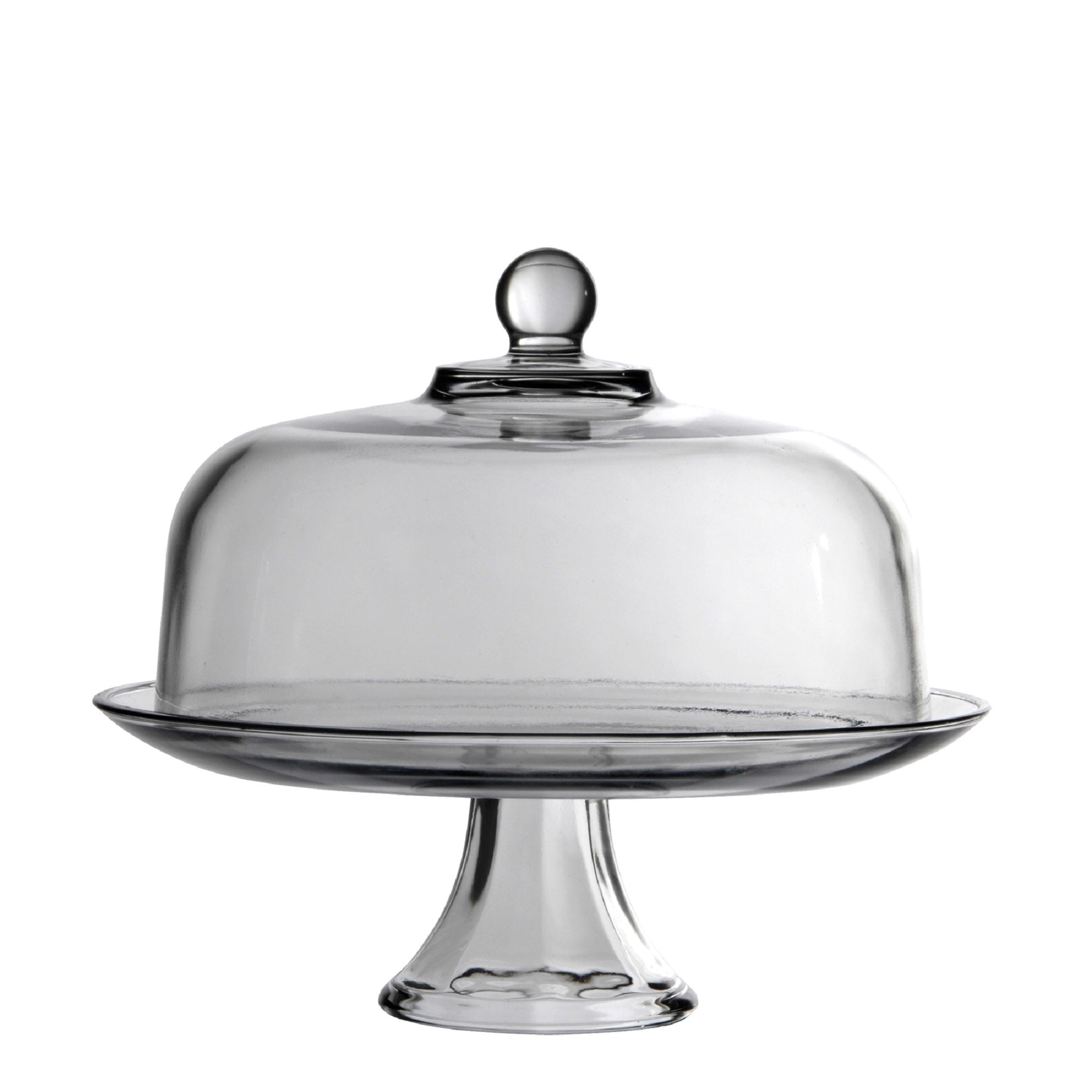 Anchor Hocking 2 Piece Presence Cake Stand with Domed Lid