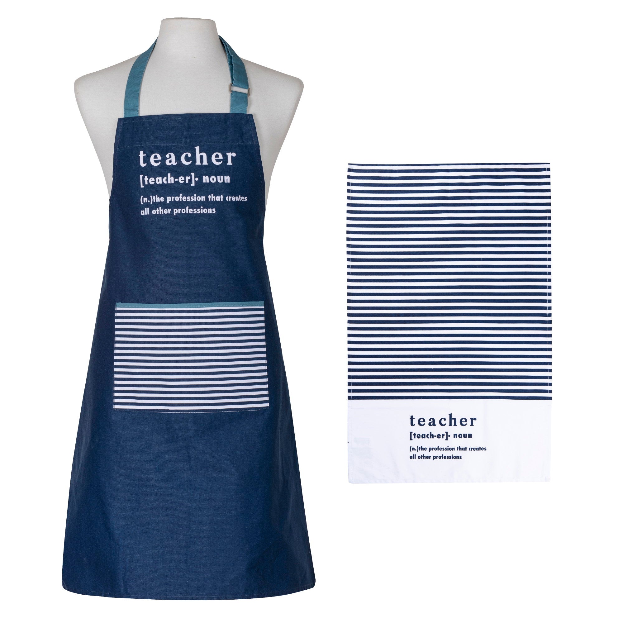 Wattle and Willow Teacher of the Year Teach Apron & TT Set