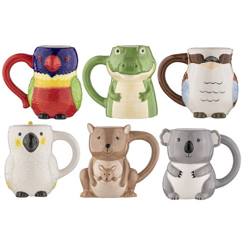 Wattle and Willow Aussie Mates Mug