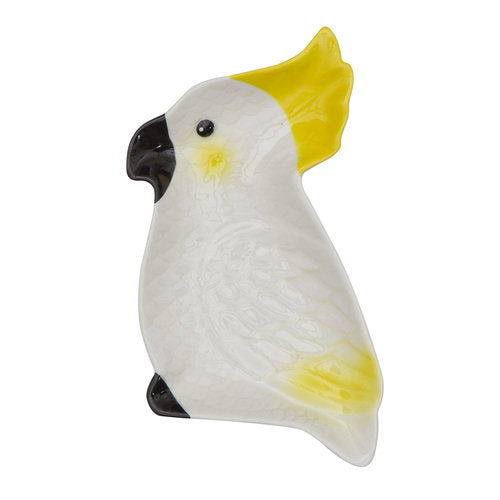 Wattle and Willow Aussie Mates Cockatoo Trinket Dish