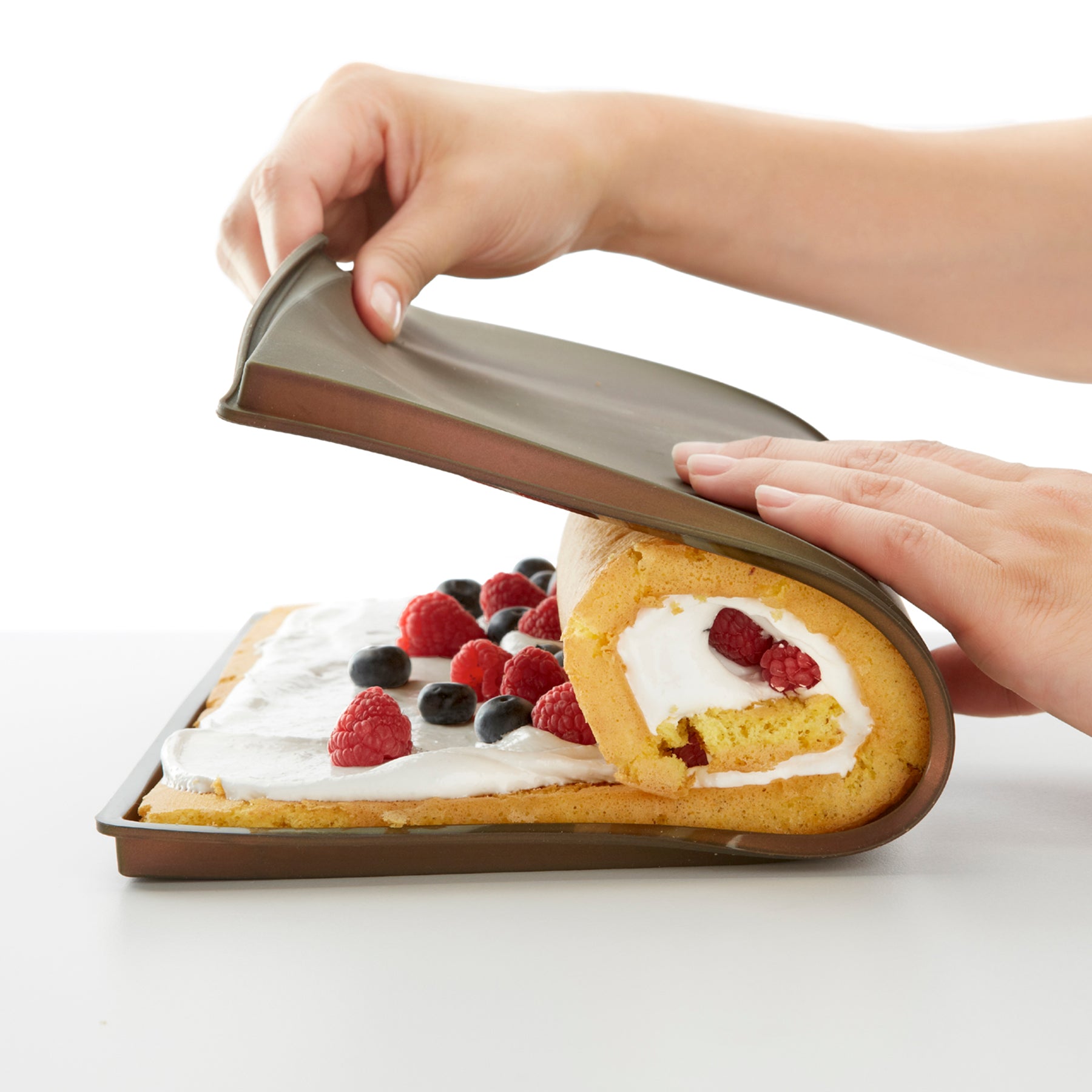 Lékué Roll Cake Mat Brown
