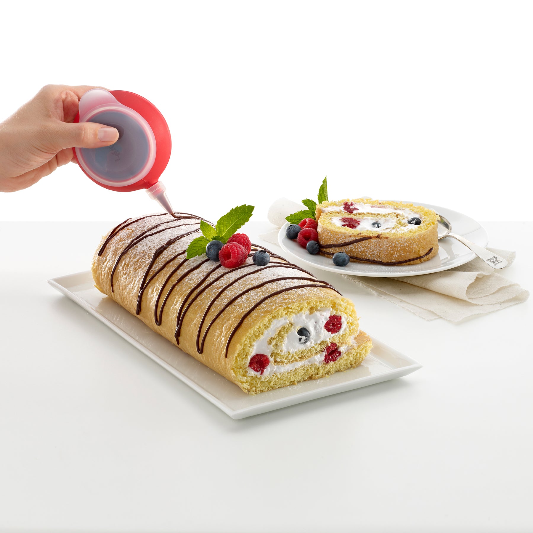 Lékué Roll Cake Mat Brown