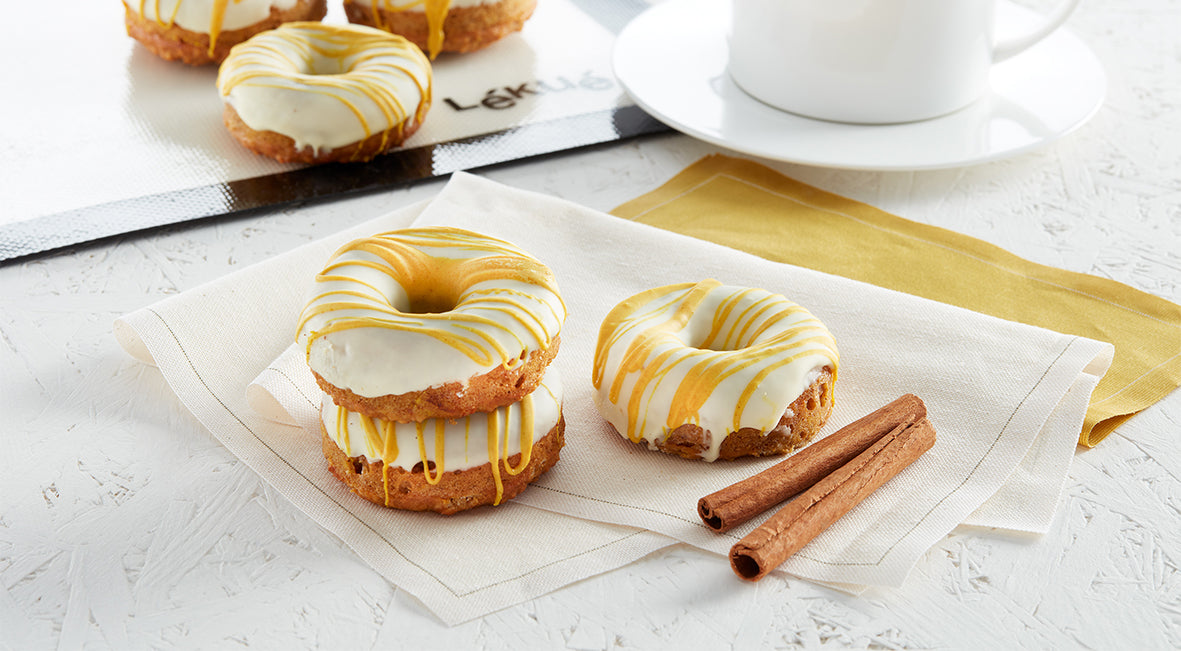 Lékué Donut Mould 6 Cups/90ml Red