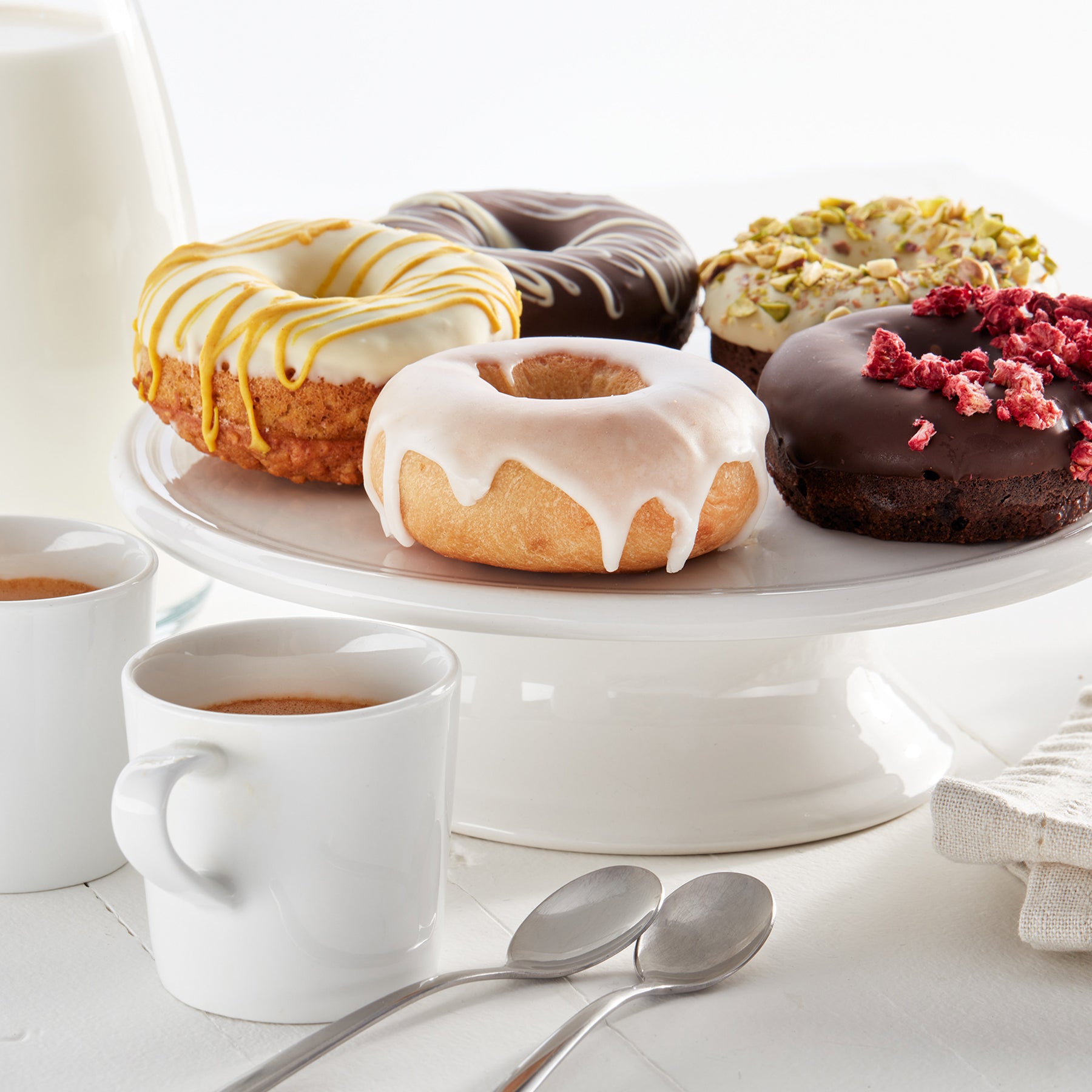 Lékué Donut Mould 6 Cups/90ml Red