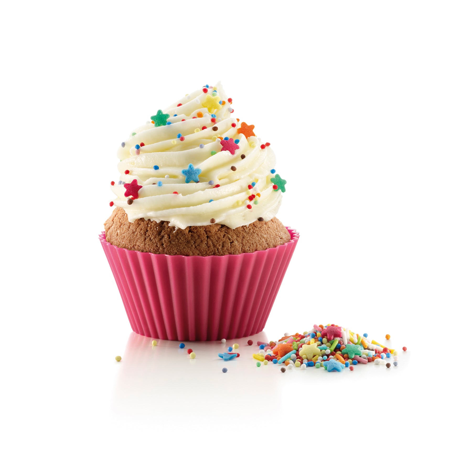 Lékué Big Muffin Cups 200ml 6 Piece Set Assorted