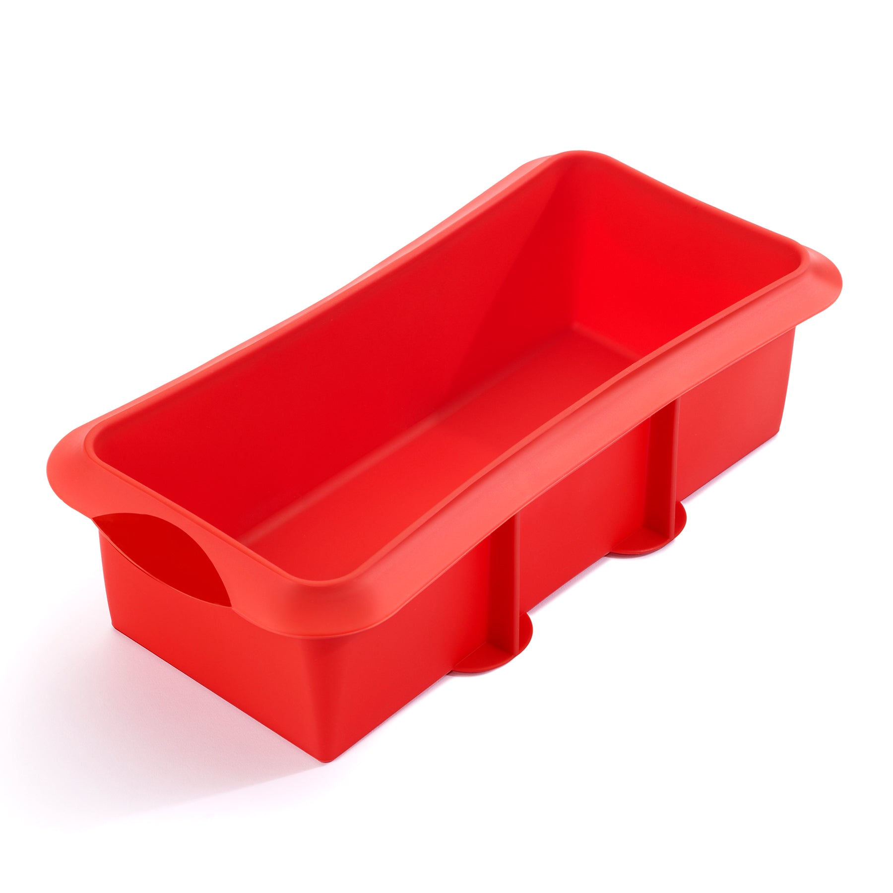 Lékué Plum Cake Mould 28cm/2.5L Red