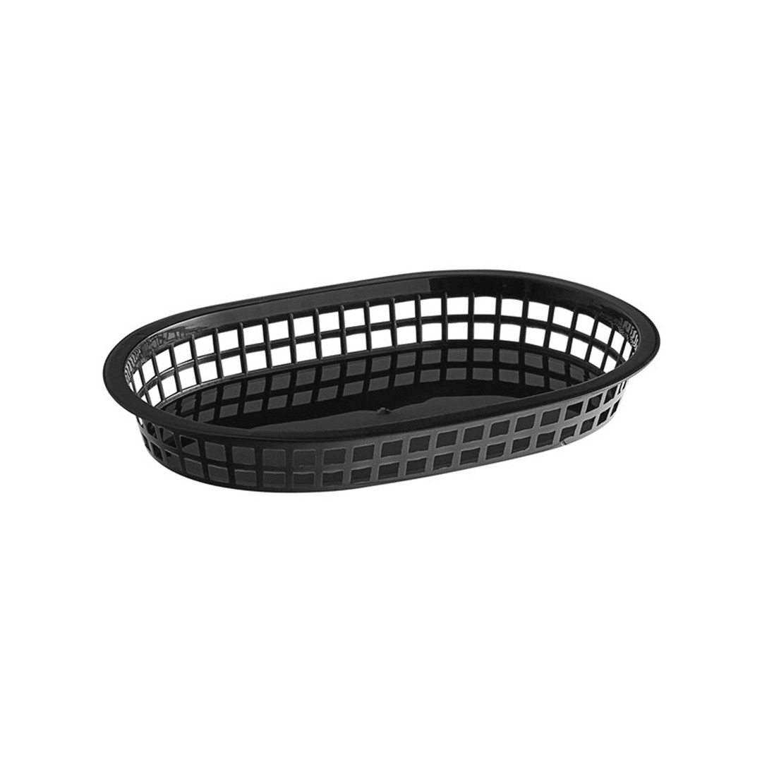 KH Classik Chef Fast Food Baskets Black 26.7 x 17.8cm