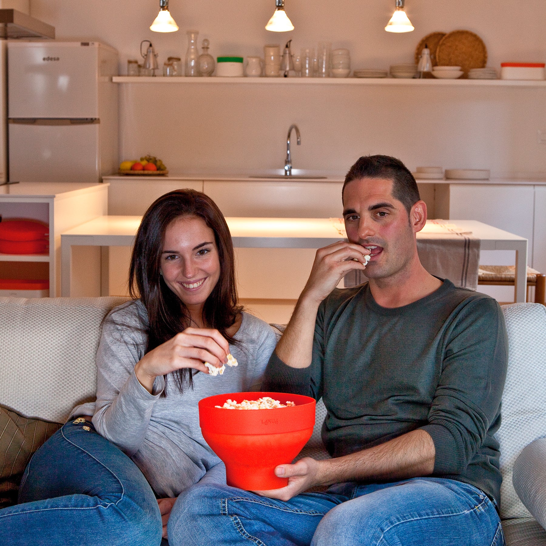 Lékué Microwave PopCorn Maker 2.8L Red