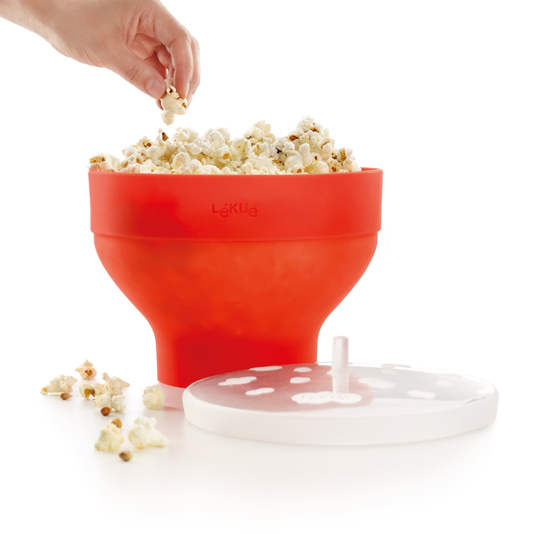 Lékué Microwave PopCorn Maker 2.8L Red