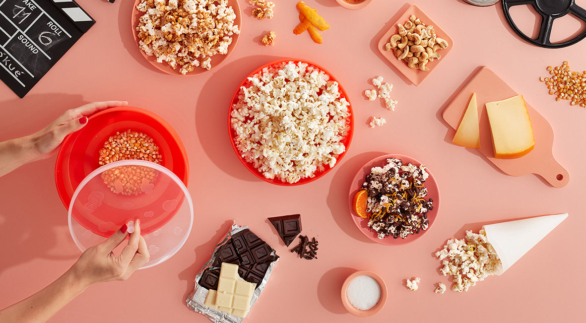 Lékué Microwave PopCorn Maker 2.8L Red