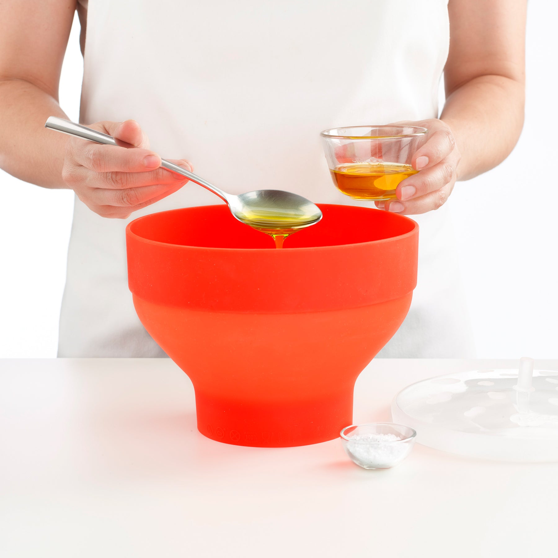 Lékué Microwave PopCorn Maker 2.8L Red