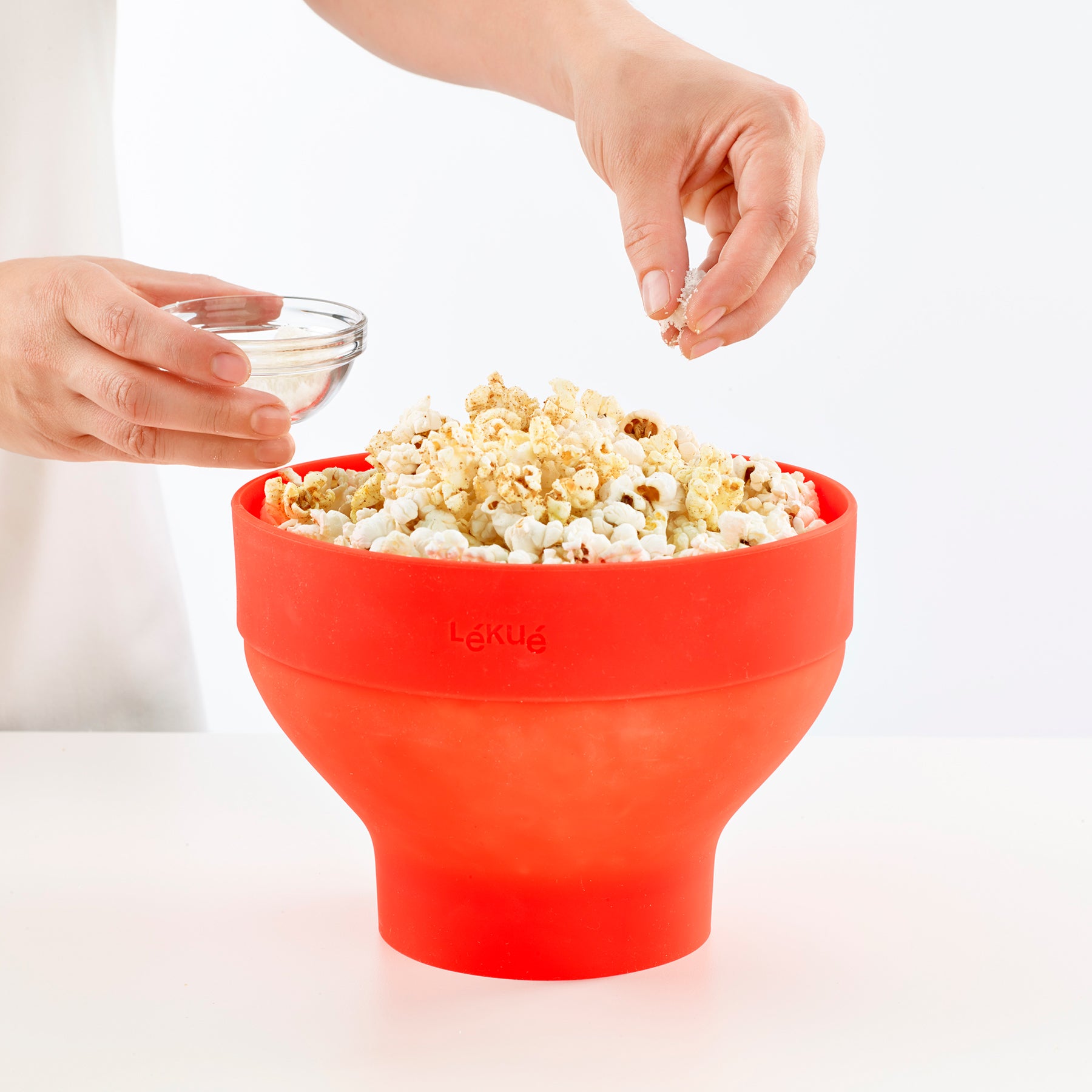 Lékué Microwave PopCorn Maker 2.8L Red