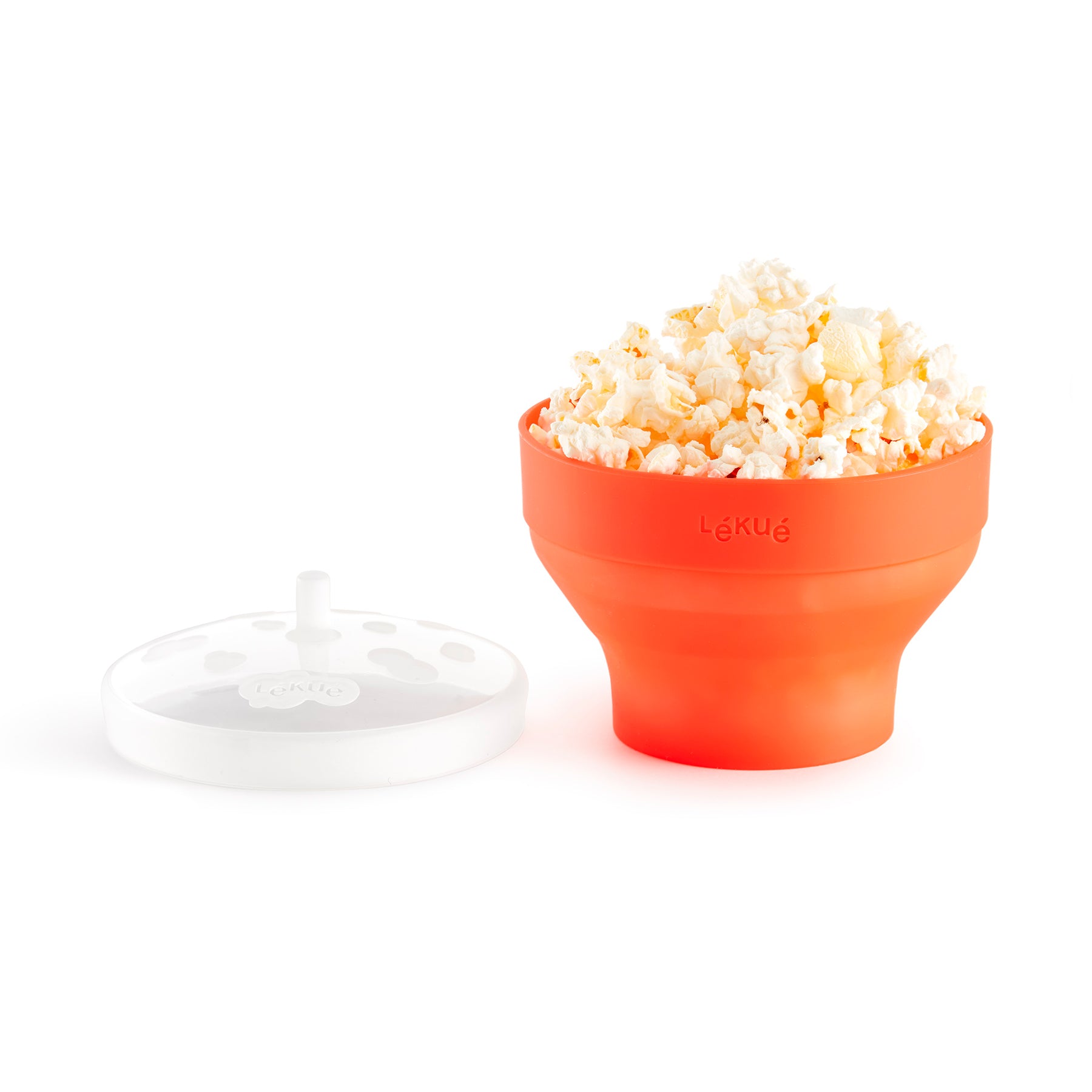Lékué Mini Microwave PopCorn Maker 700ml Red