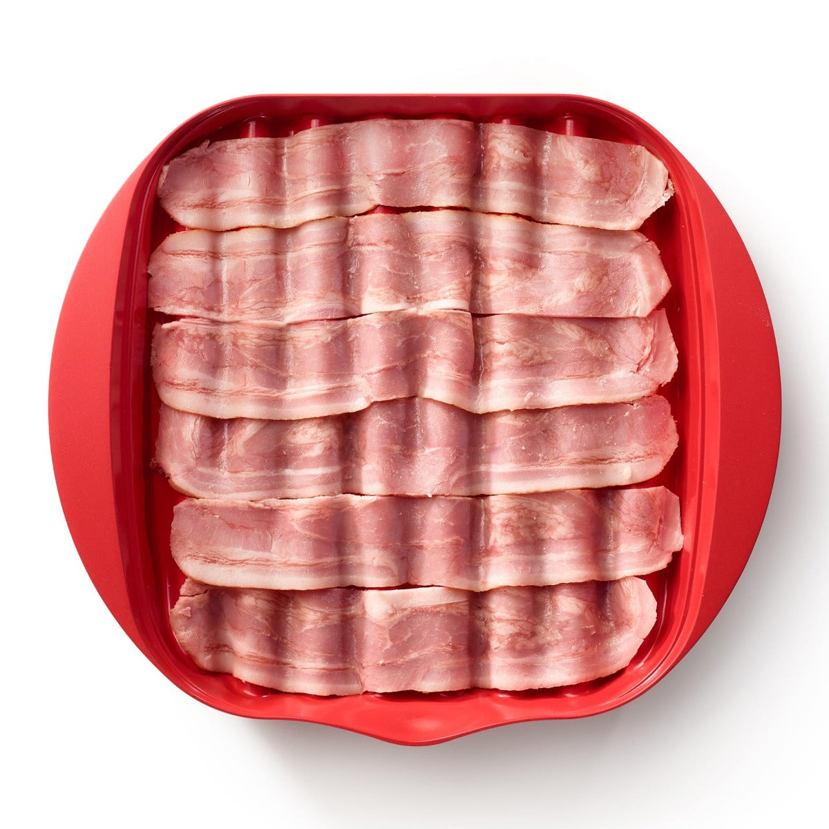 Lékué Microwave Bacon Cooker Red