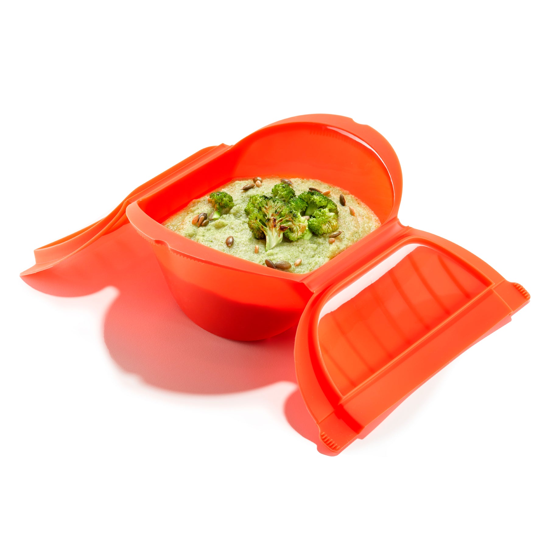 Lékué Deep Steam Case with Tray 1L