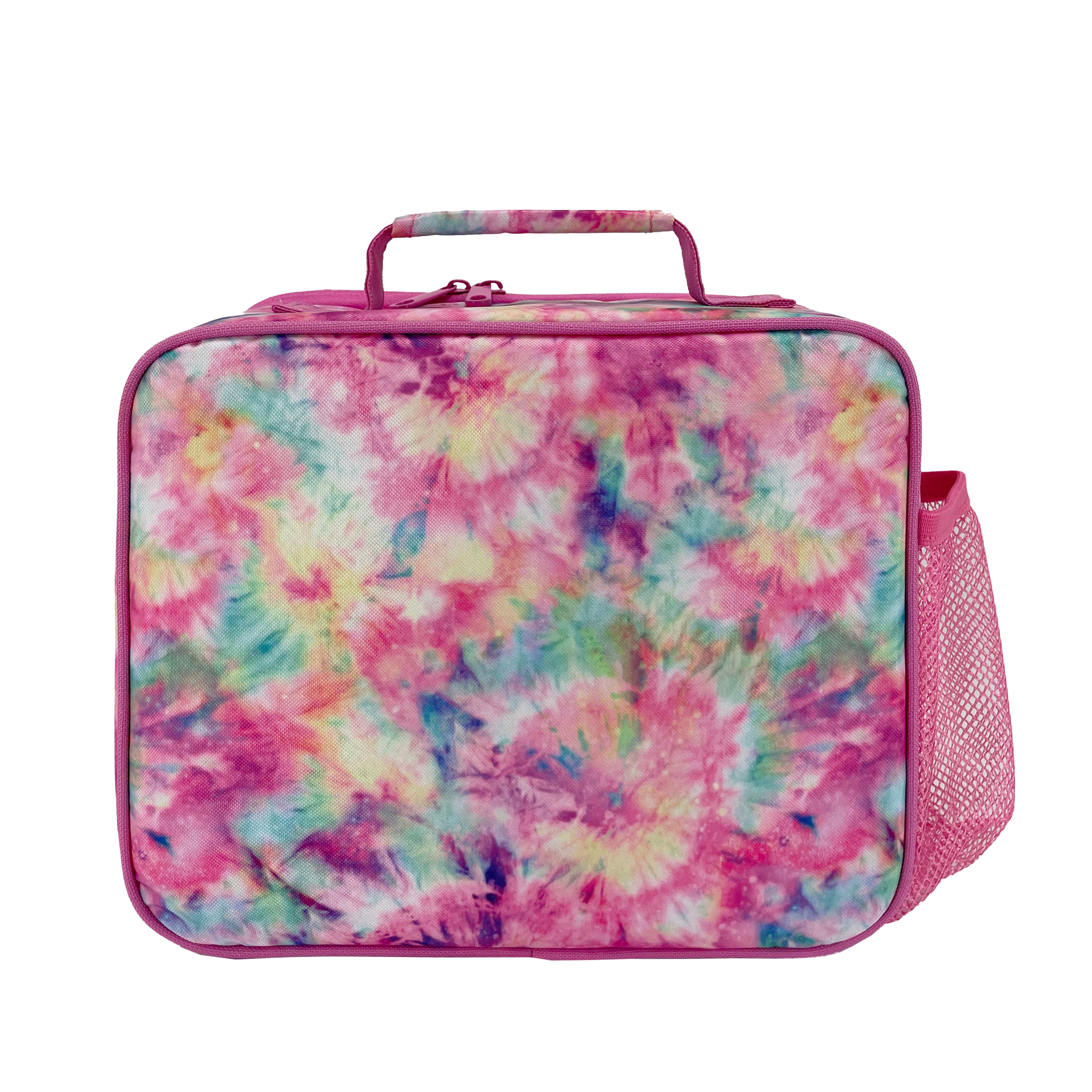 Sachi Insulated Crew Lunch Bag with Bottle Holder - Tie Dye Splash