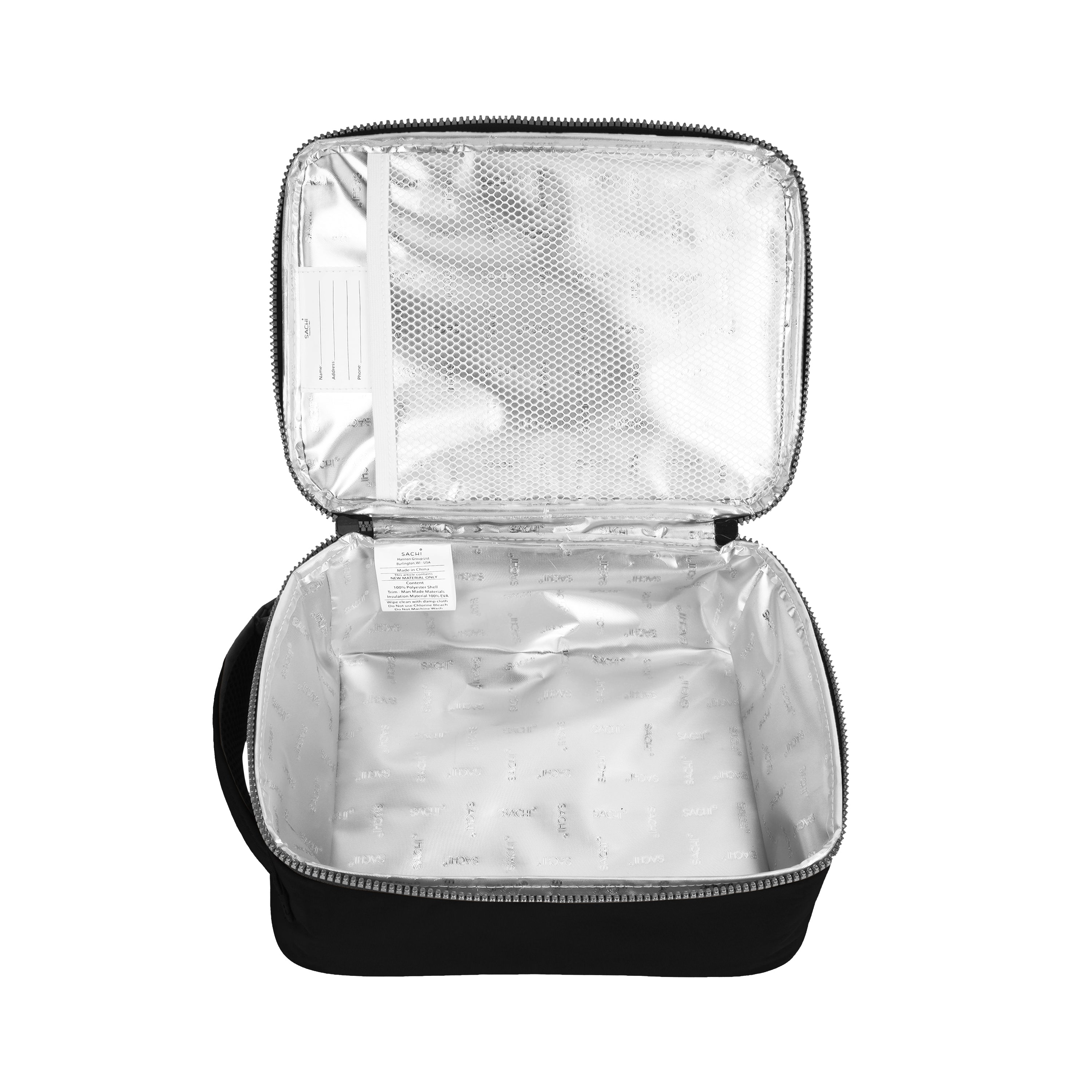 Sachi Insulated Explorer Lunch Bag - Black