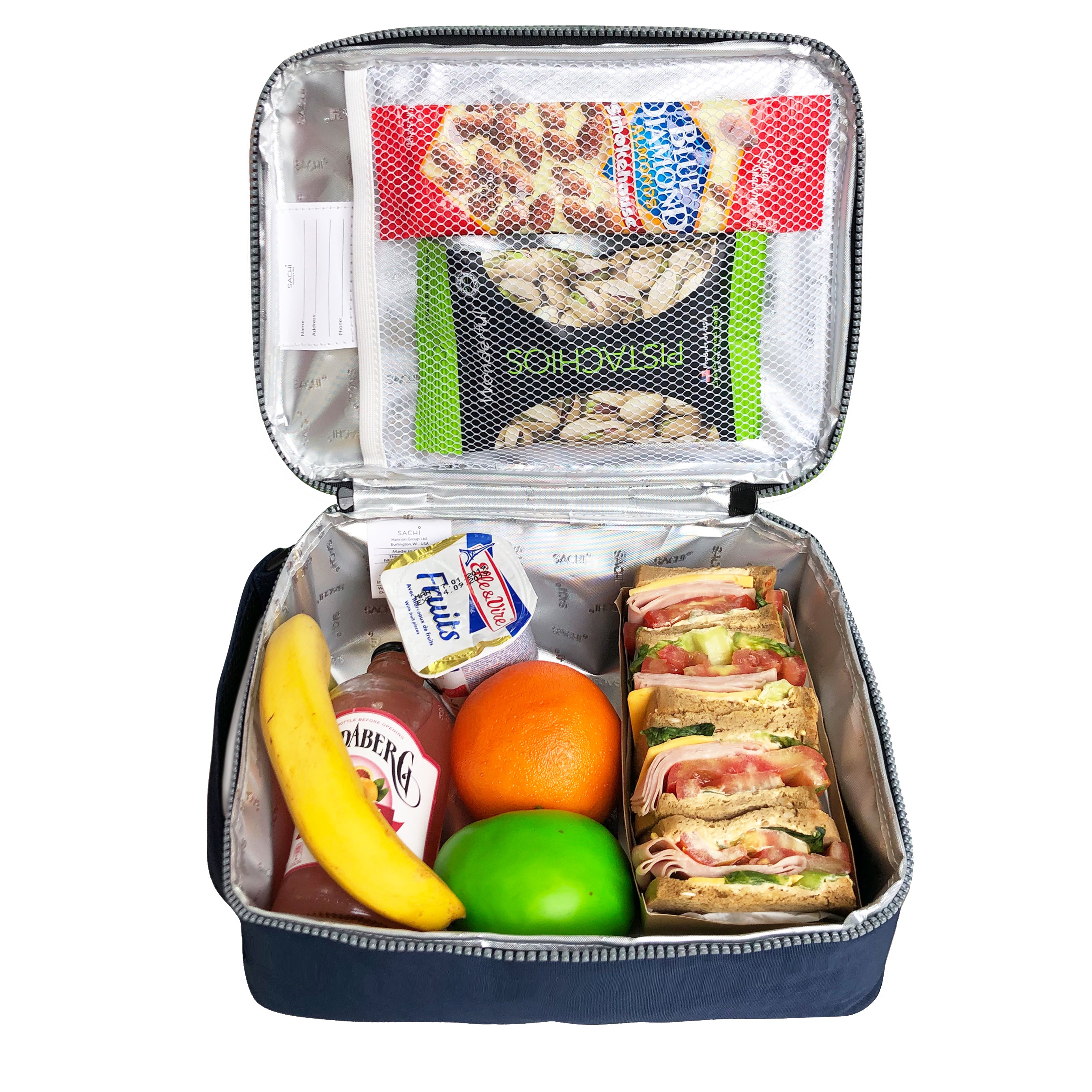 Sachi Insulated Explorer Lunch Bag - Navy
