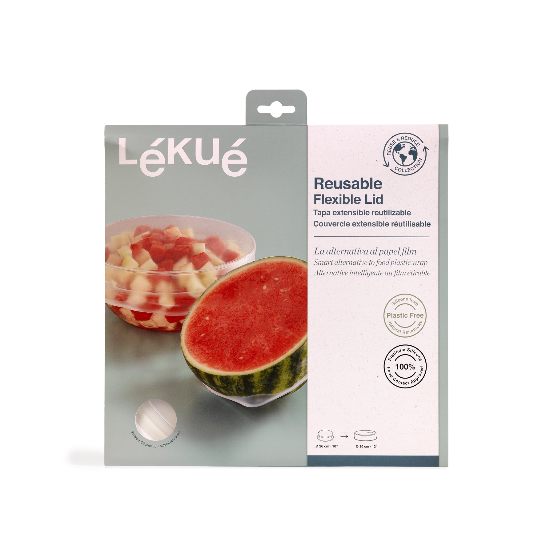 Lékué Reusable Flexi Lid 26cm Dia