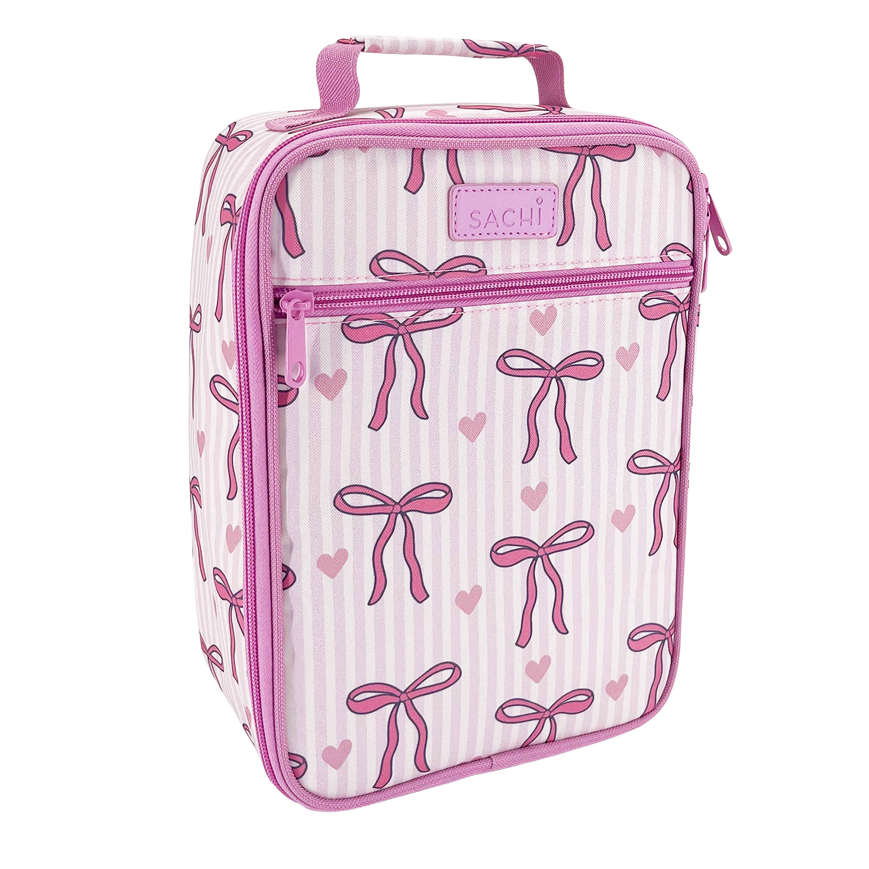 Sachi Insulated Junior Lunch Bag - Bows & Hearts