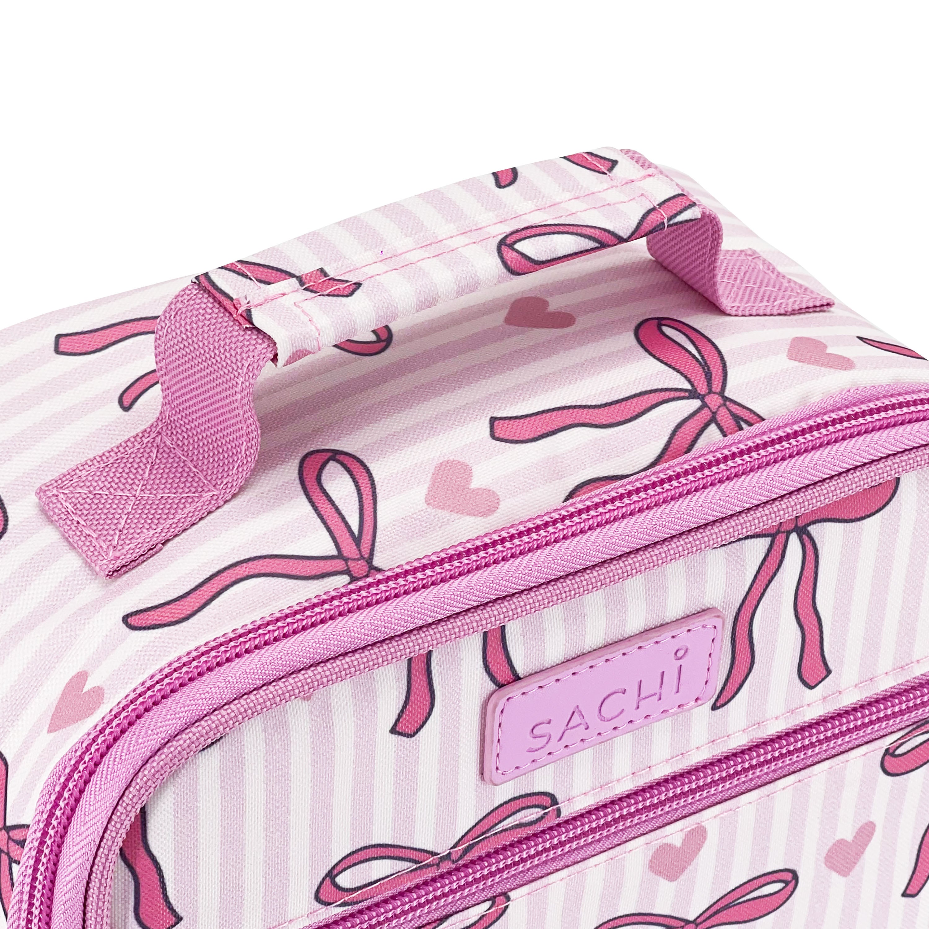 Sachi Insulated Junior Lunch Bag - Bows & Hearts