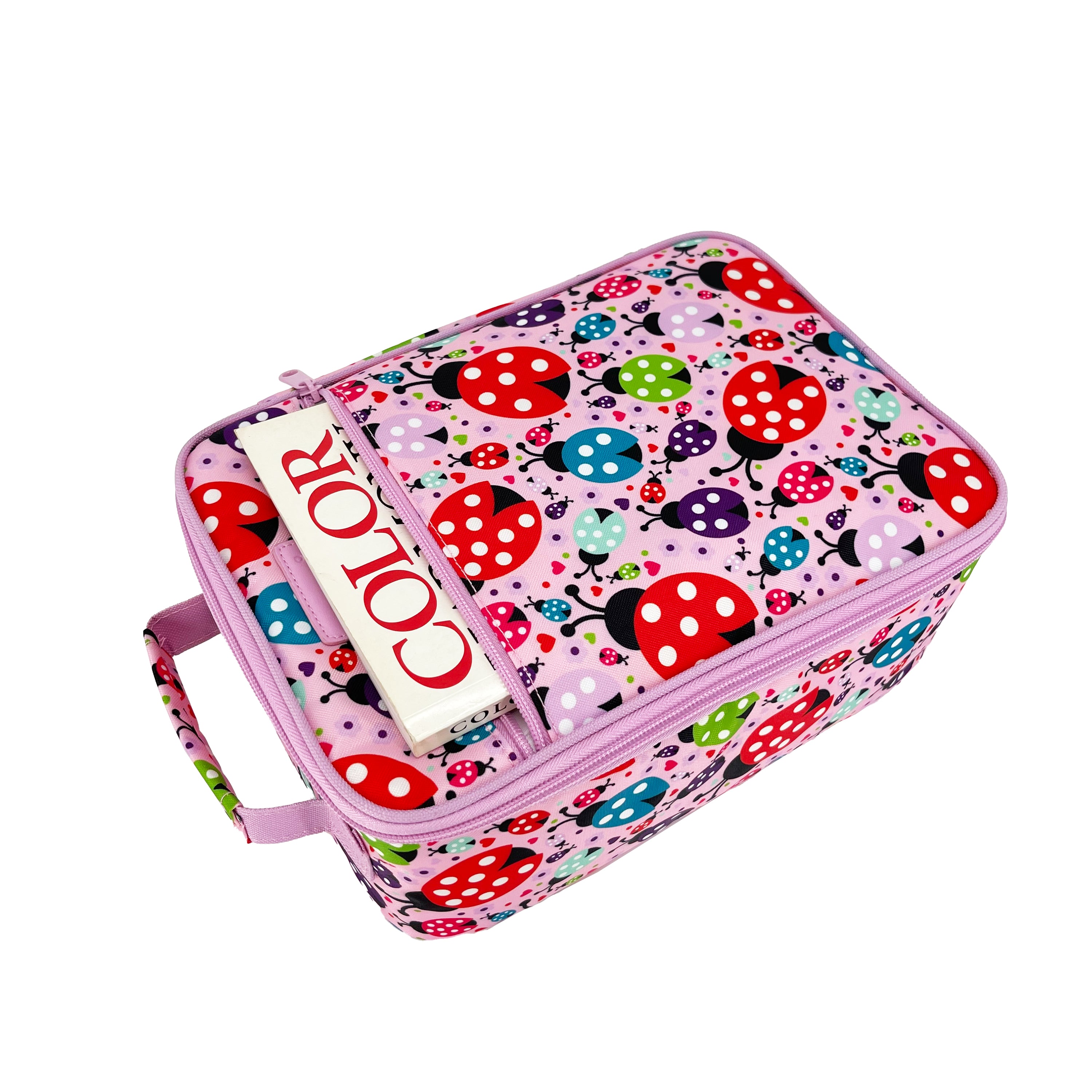 Sachi Insulated Junior Lunch Bag - Lovely Ladybugs