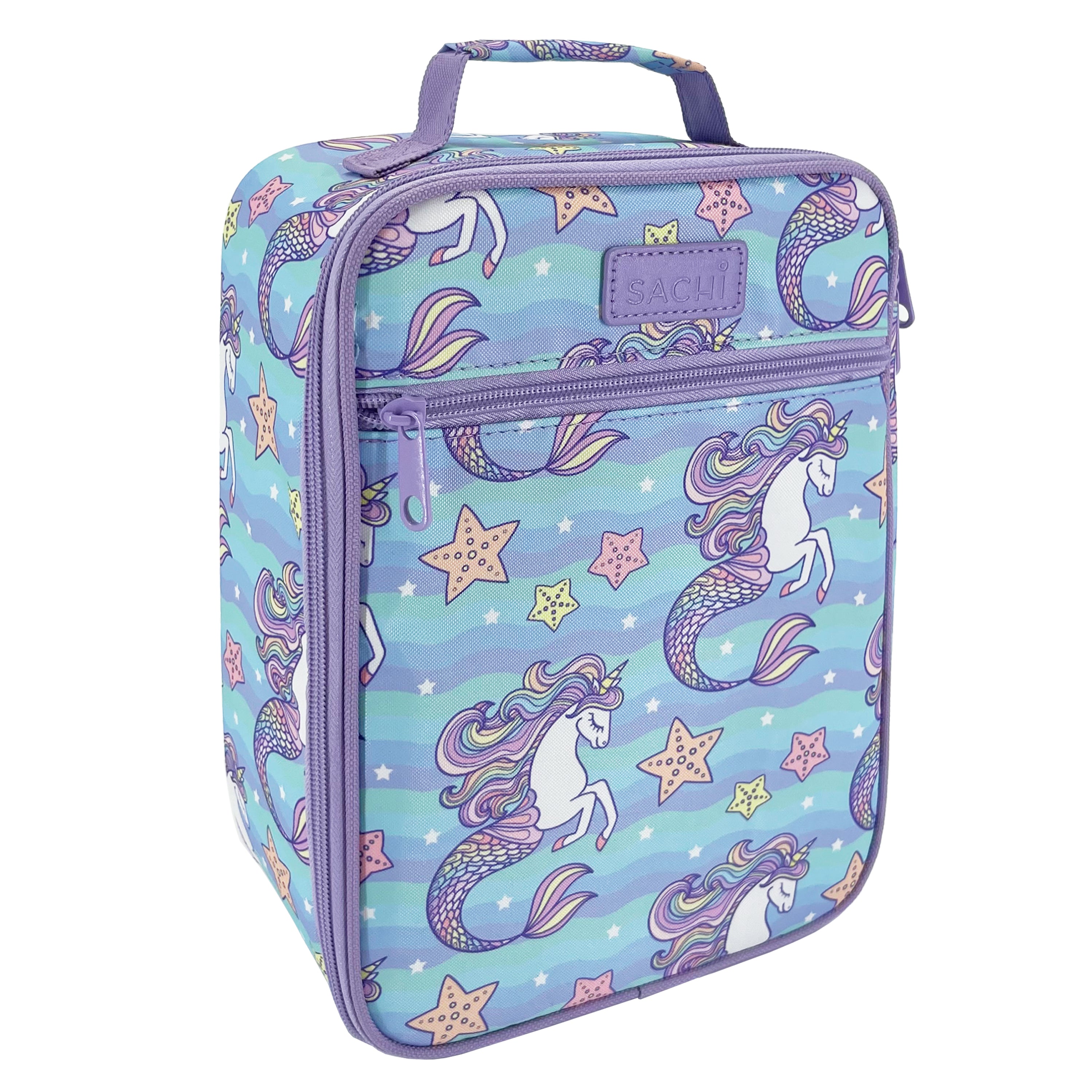 Sachi Insulated Junior Lunch Bag - Mermaid Unicorn