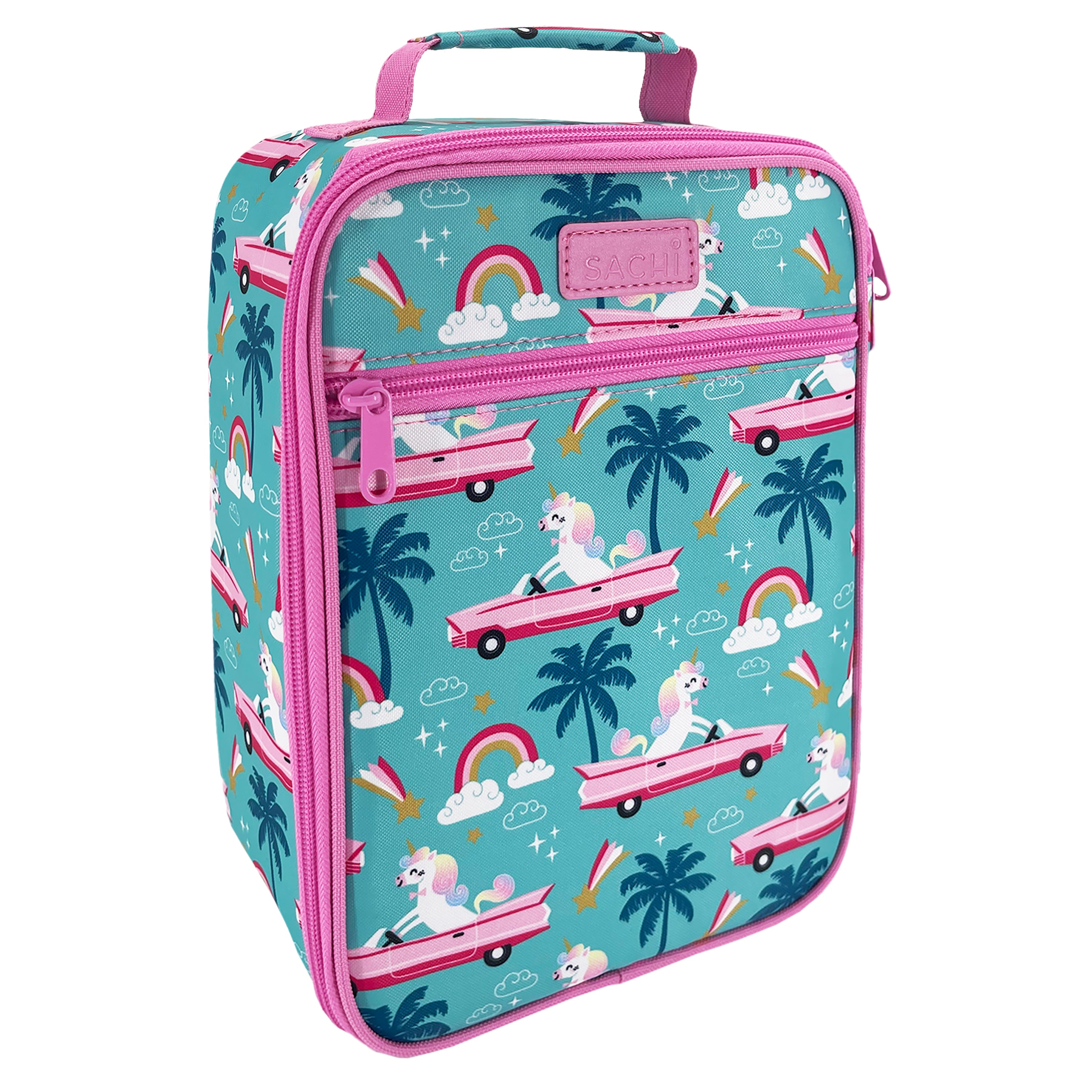 Sachi Insulated Junior Lunch Bag - Pink Cadillac