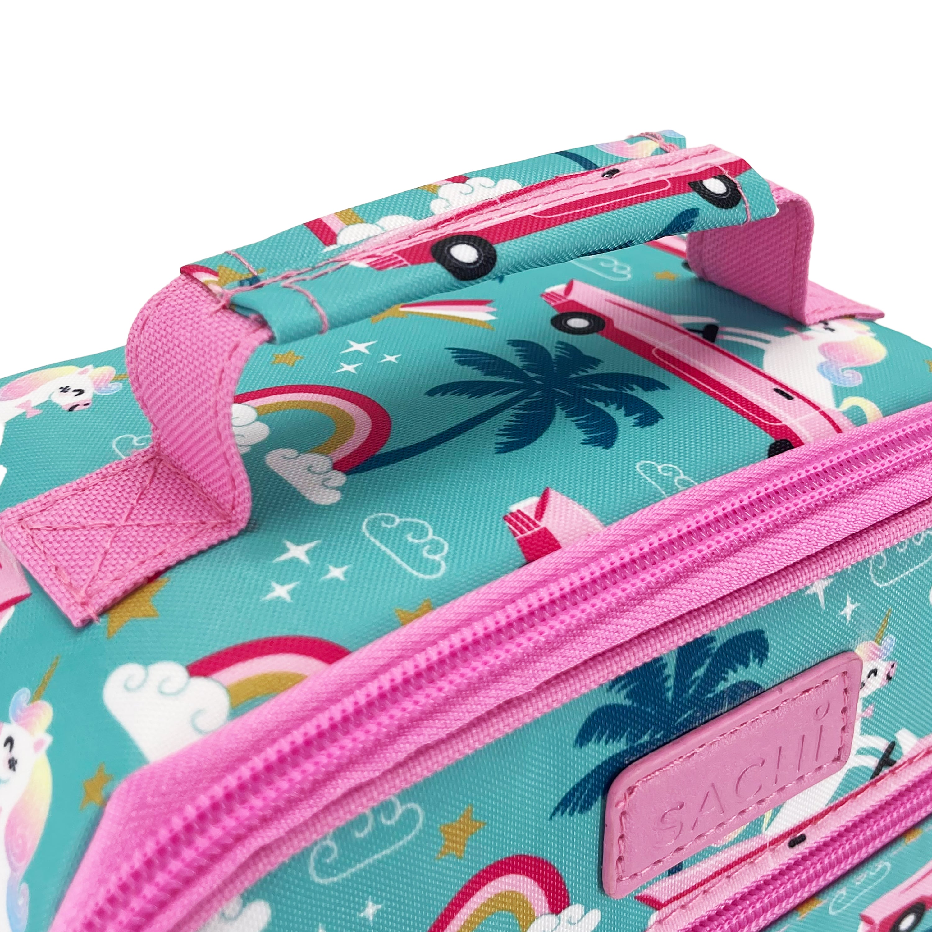 Sachi Insulated Junior Lunch Bag - Pink Cadillac