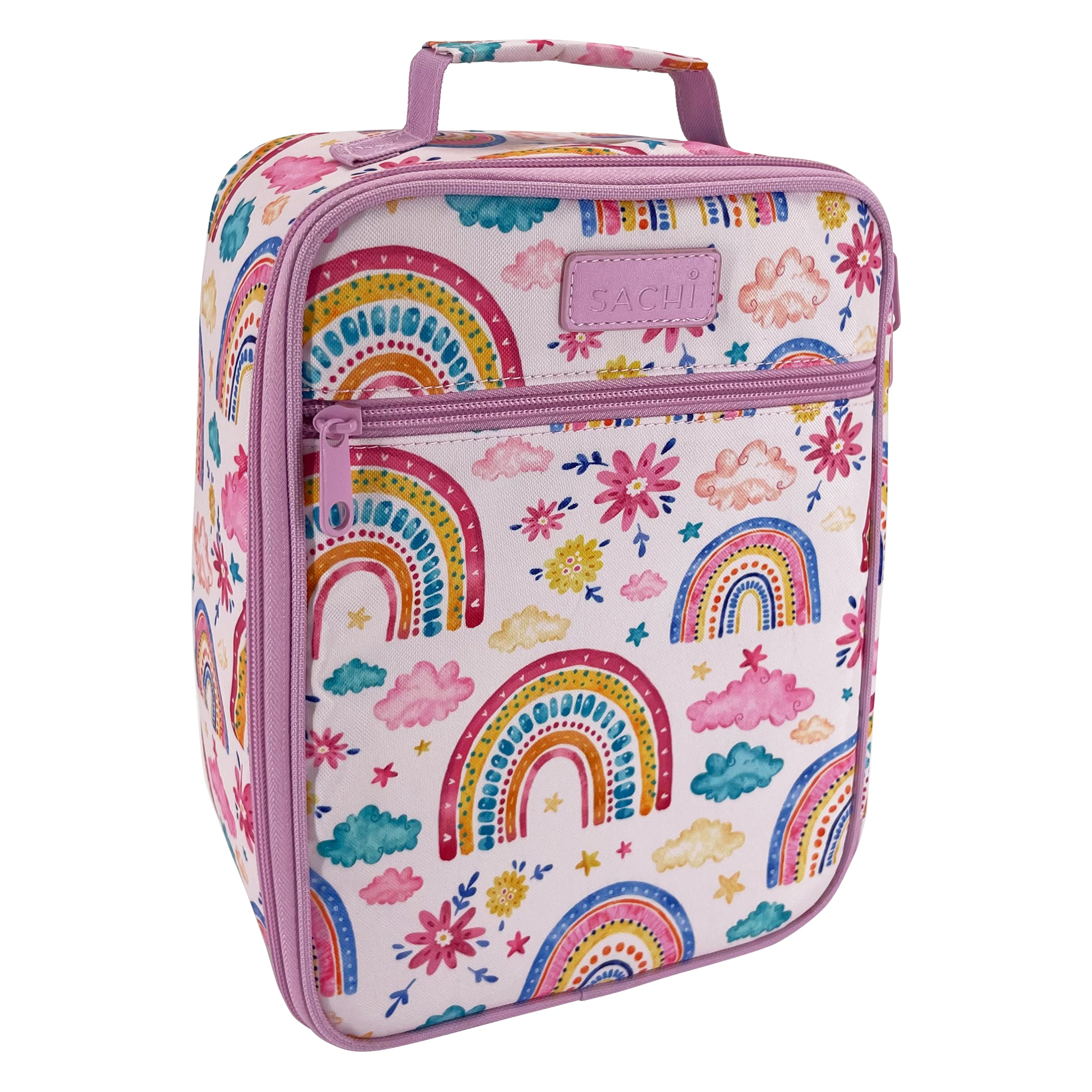 Sachi Insulated Junior Lunch Bag - Rainbow Sky